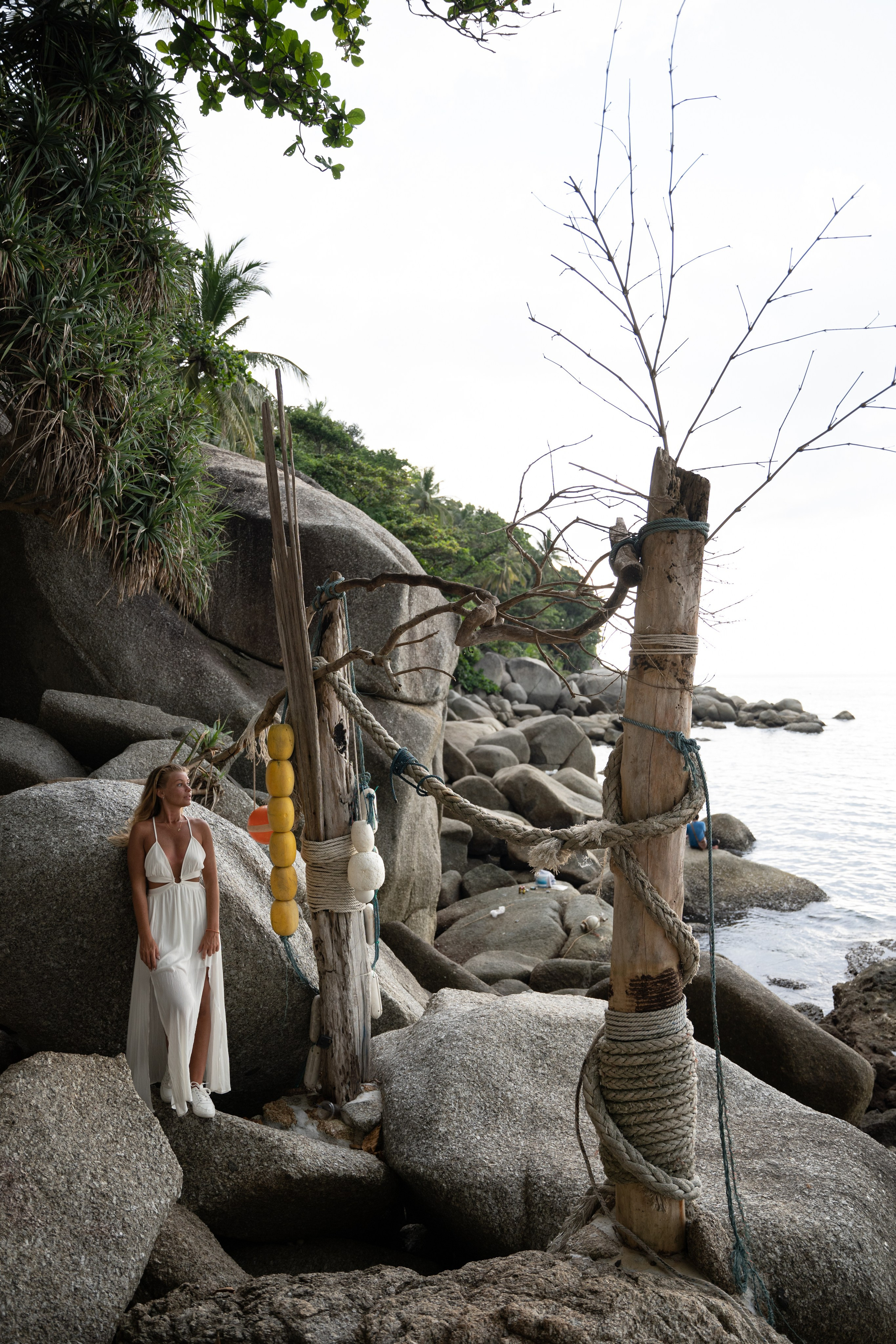 Съемка на камнях