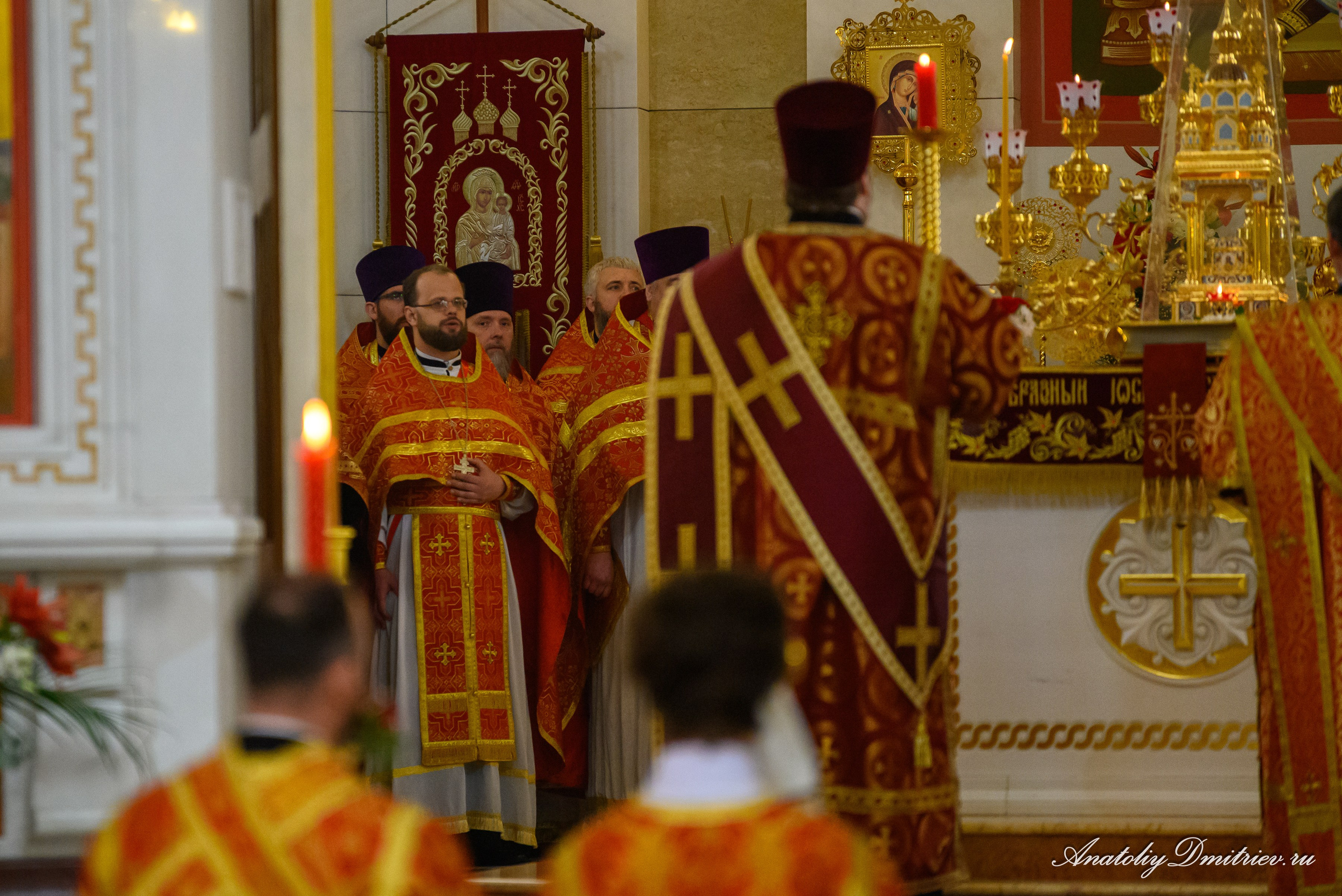 Служба на 40-летие Калининградской епархии. Фотограф  Крещения и Венчания Калининград