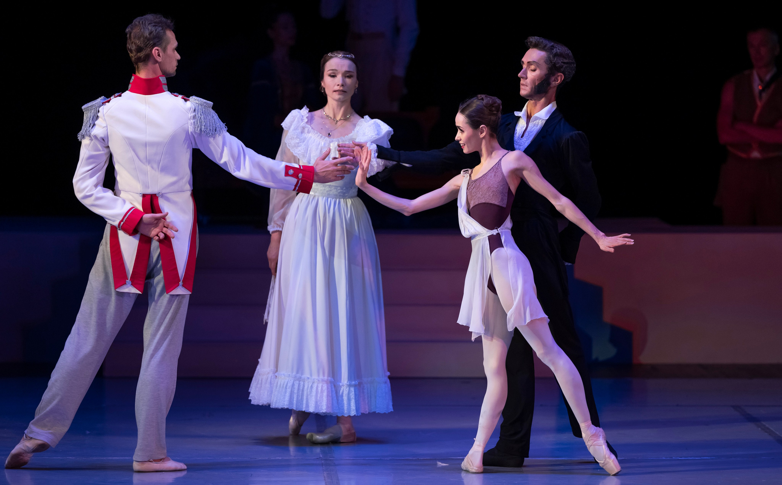 Сценическая репетиция «Пушкин. Сны после жизни» — балет Касатконой и Василёва. Балетный фотограф Москва Майоров Николай