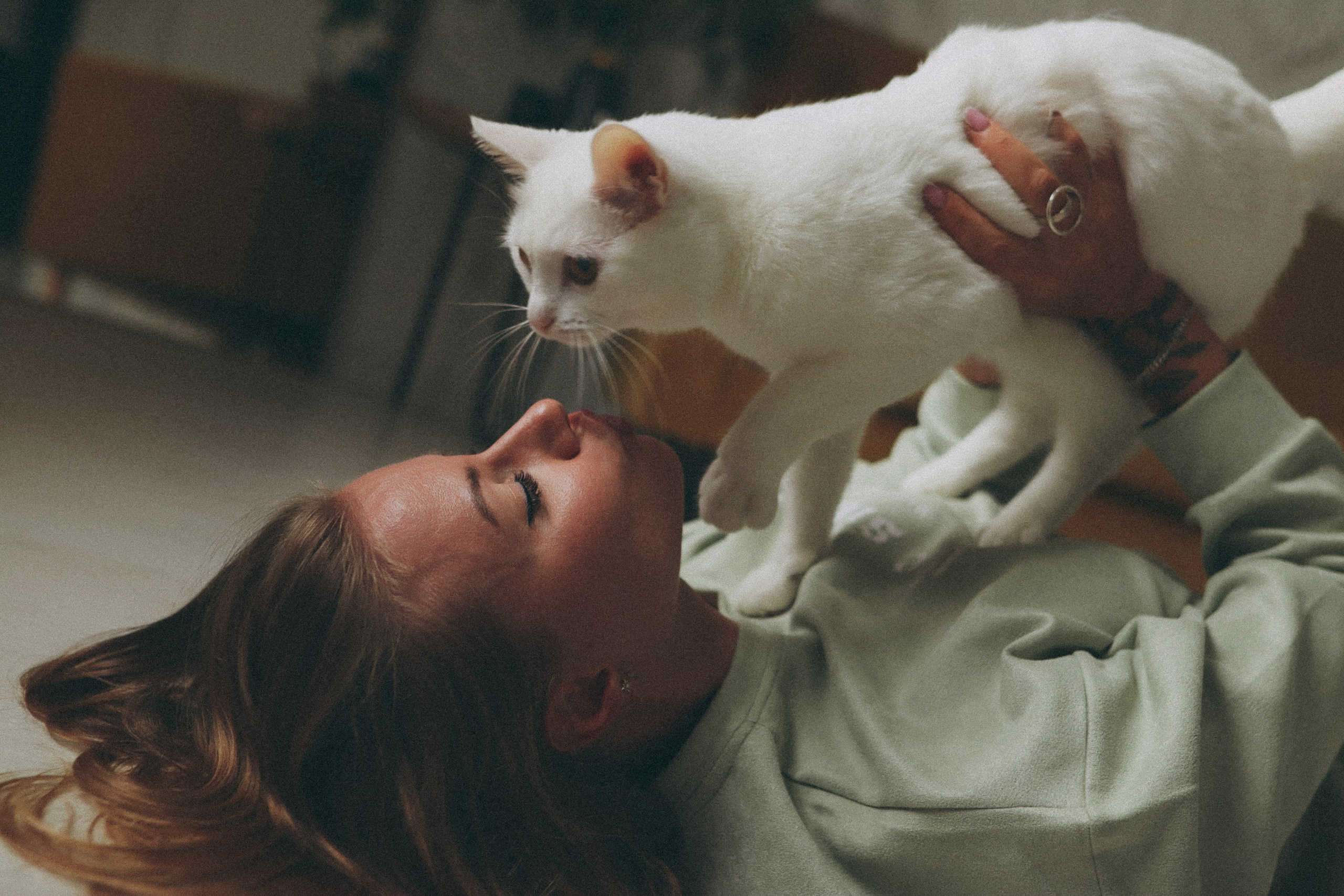 Фотосъёмка Ани и Оливки дома. Фотограф Самара Лена Мандарин