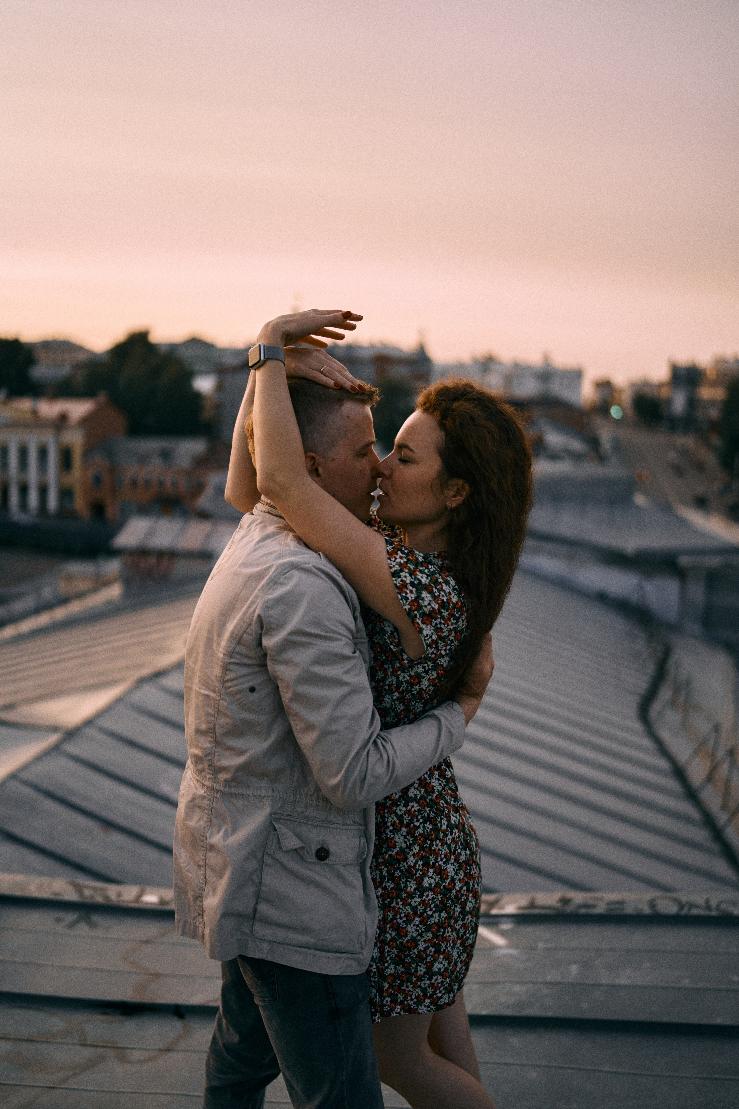 Город, крыша и любовь. Фотограф Киров Анжелика Некрасова