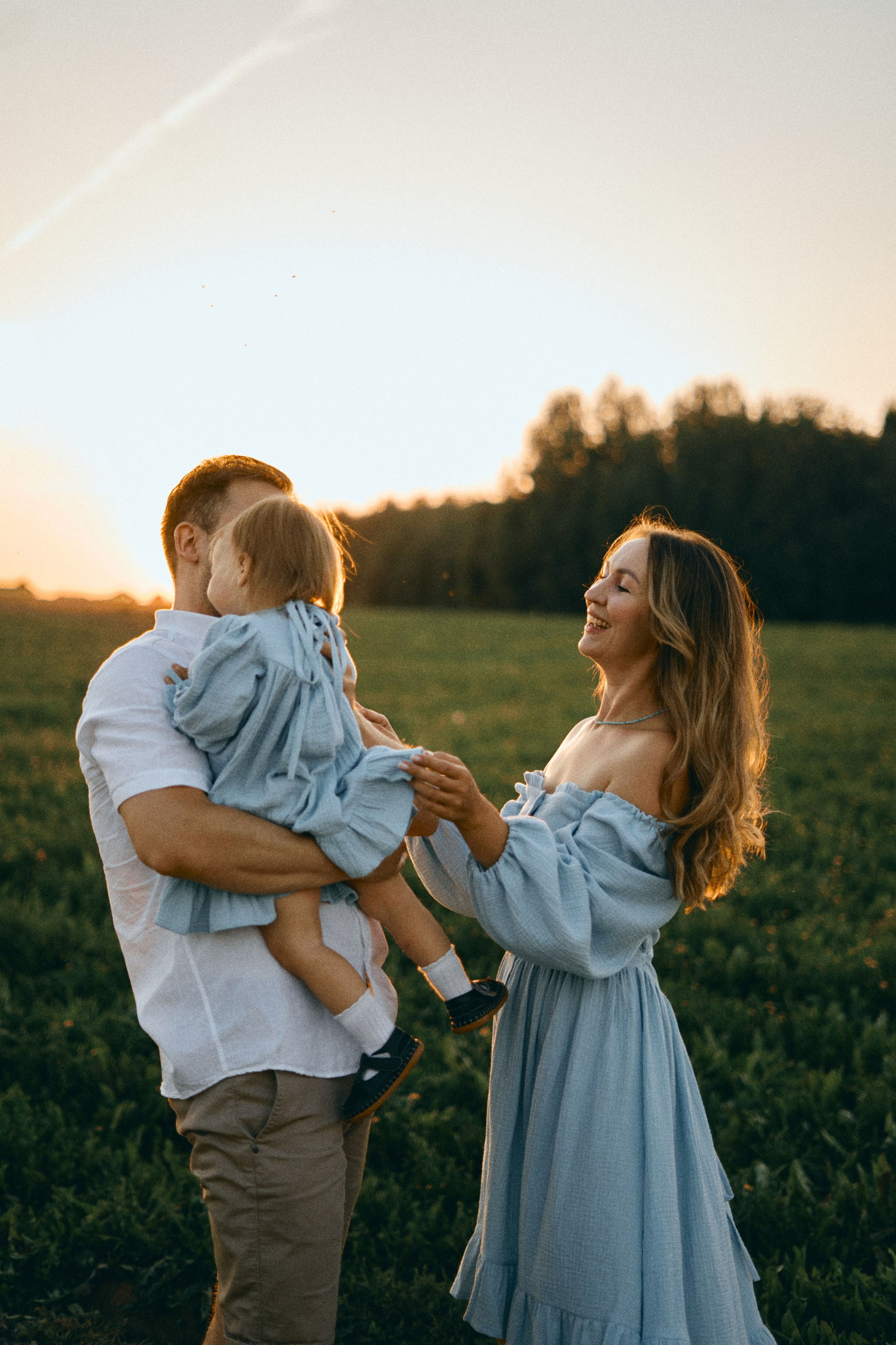 Лето, стирка и закат. Фотограф Киров Анжелика Некрасова
