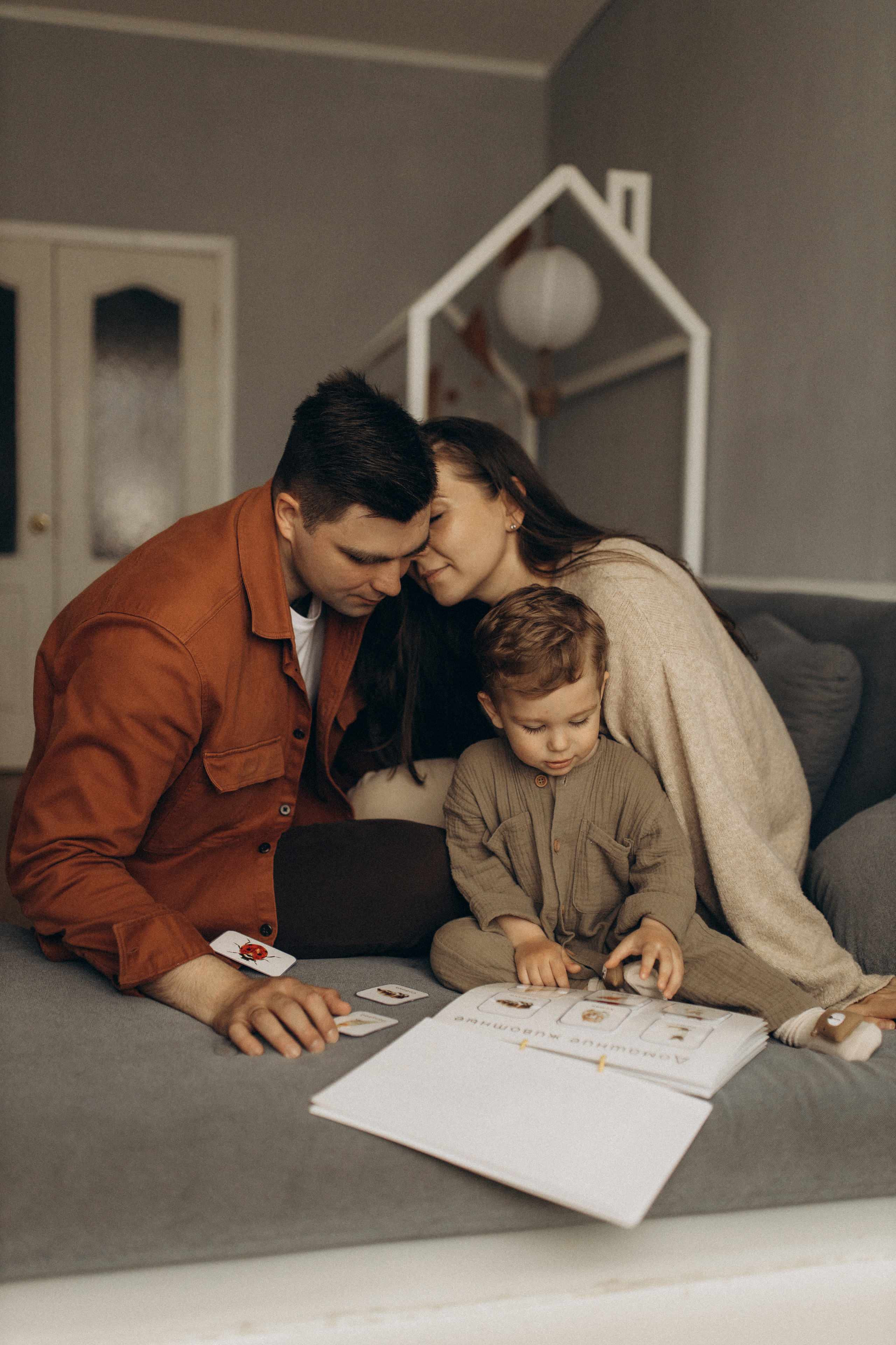 Надя, Вадим, Демид. Семейный фотограф Оля Гладченко