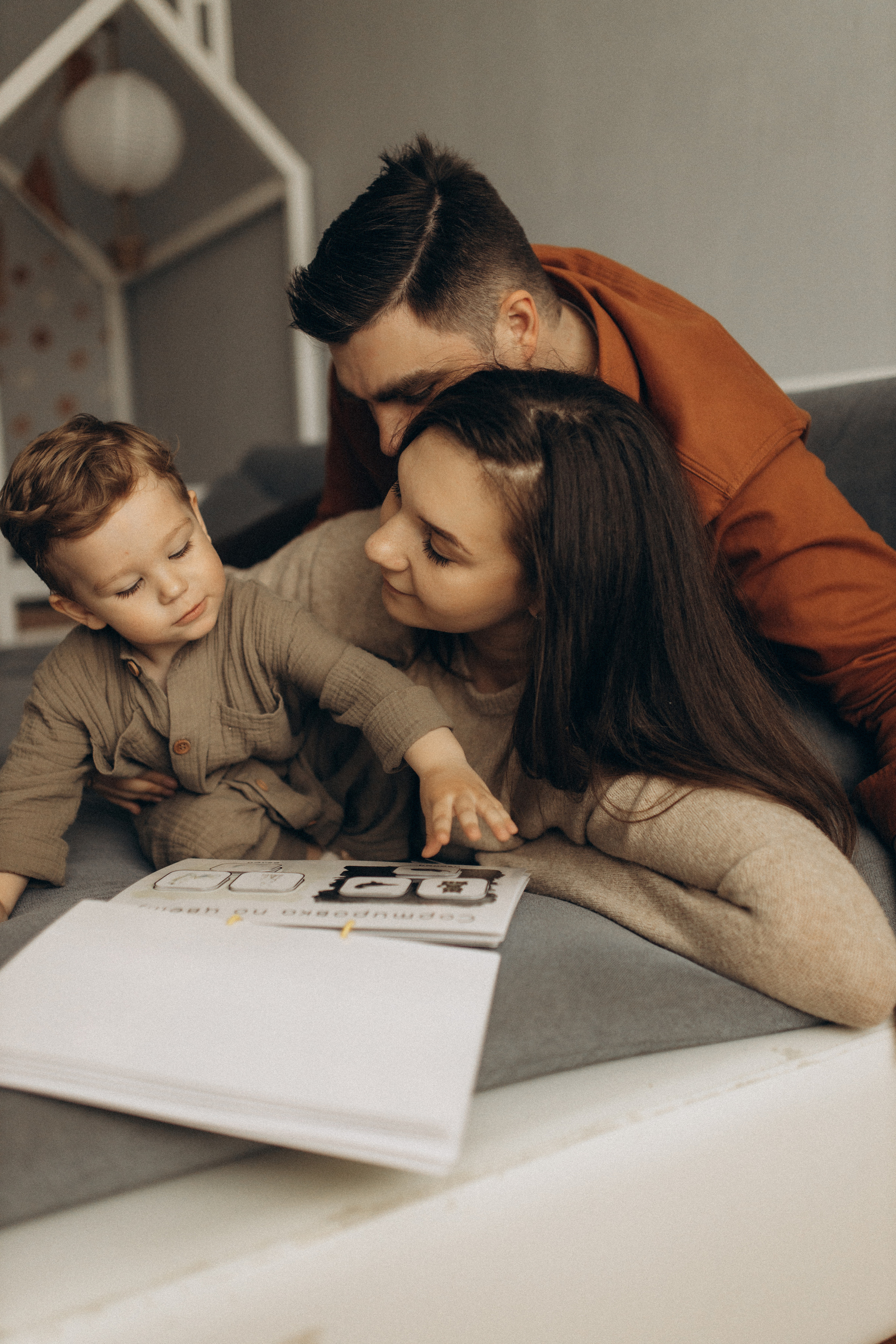 Надя, Вадим, Демид. Семейный фотограф Оля Гладченко
