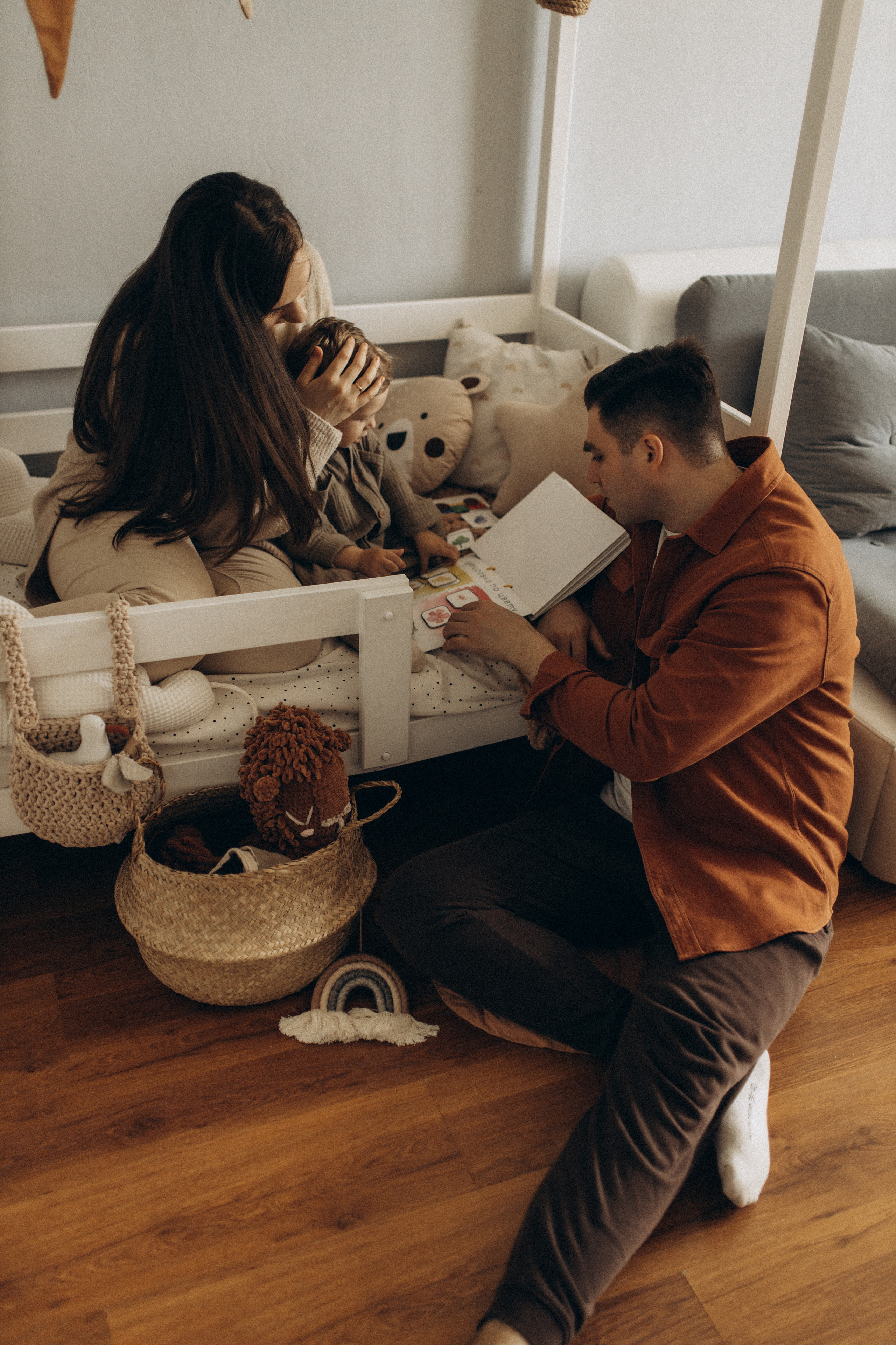 Надя, Вадим, Демид. Семейный фотограф Оля Гладченко