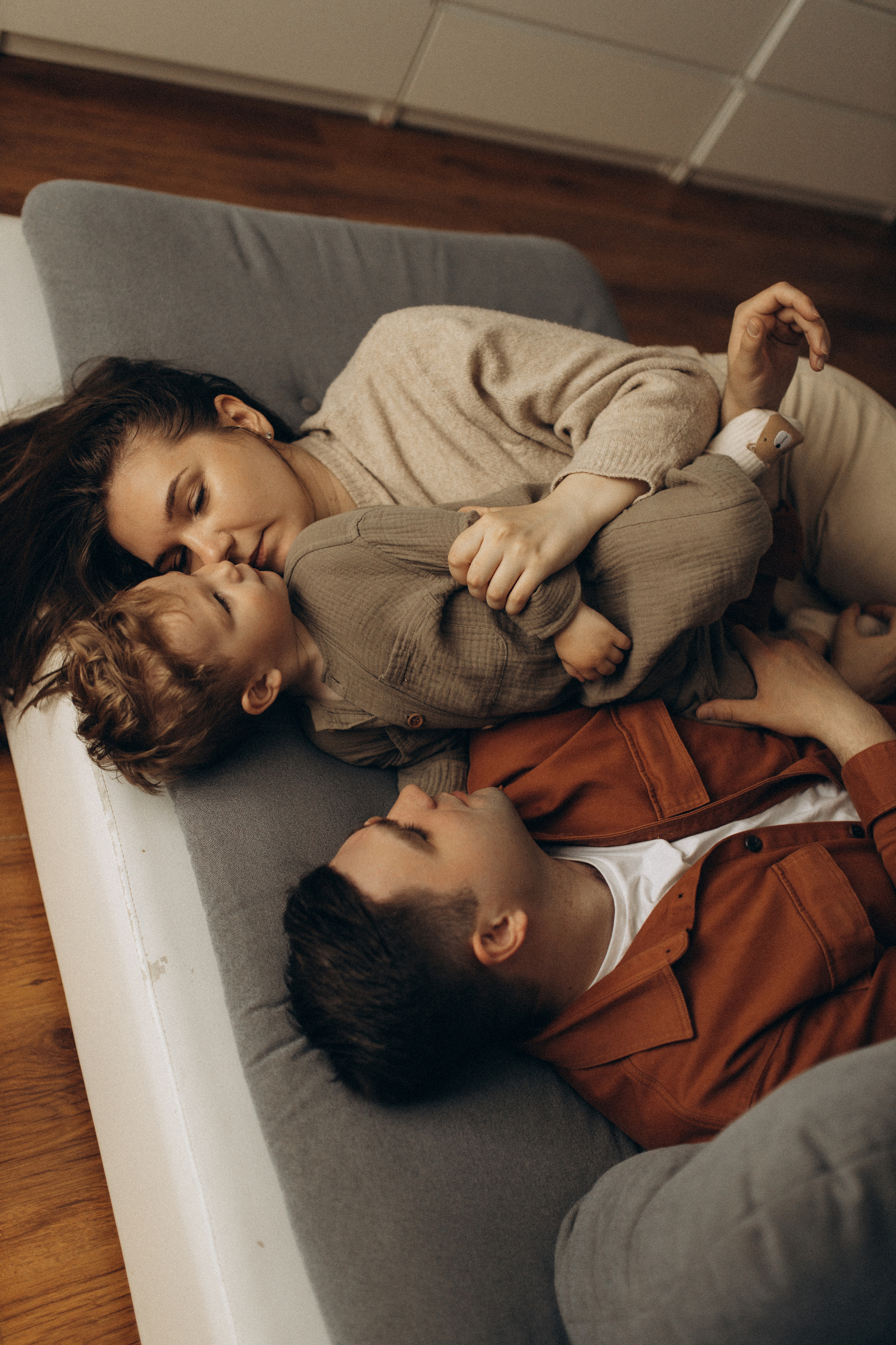 Надя, Вадим, Демид. Семейный фотограф Оля Гладченко