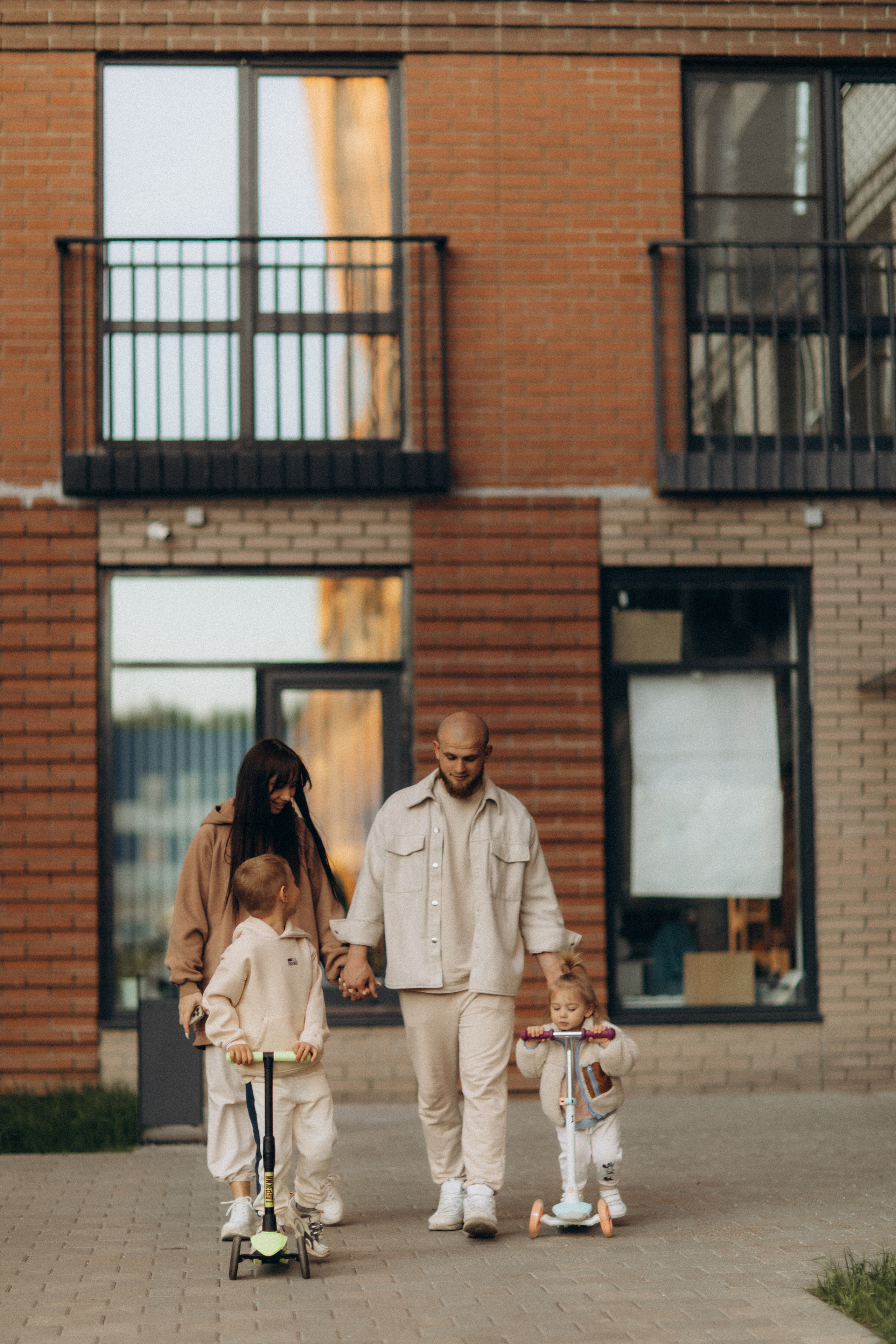 Наташа, Степа, Ксю, Артем. Семейный фотограф Оля Гладченко