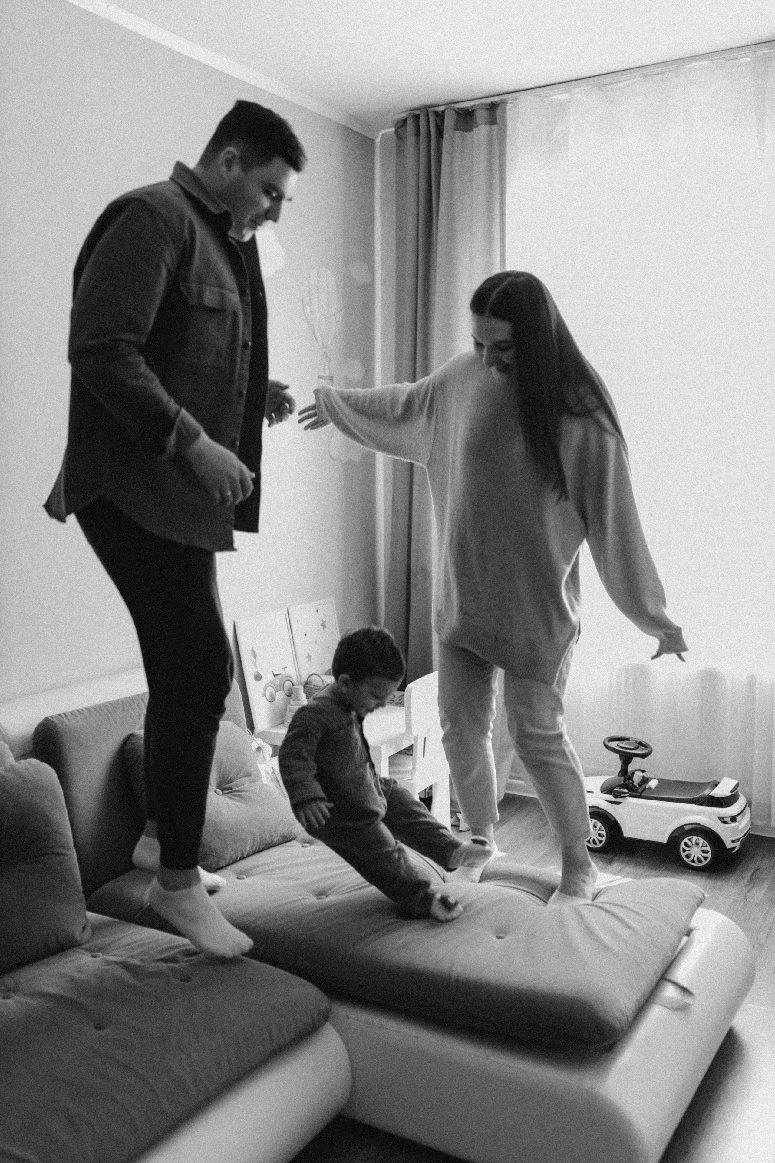 Надя, Вадим, Демид. Семейный фотограф Оля Гладченко