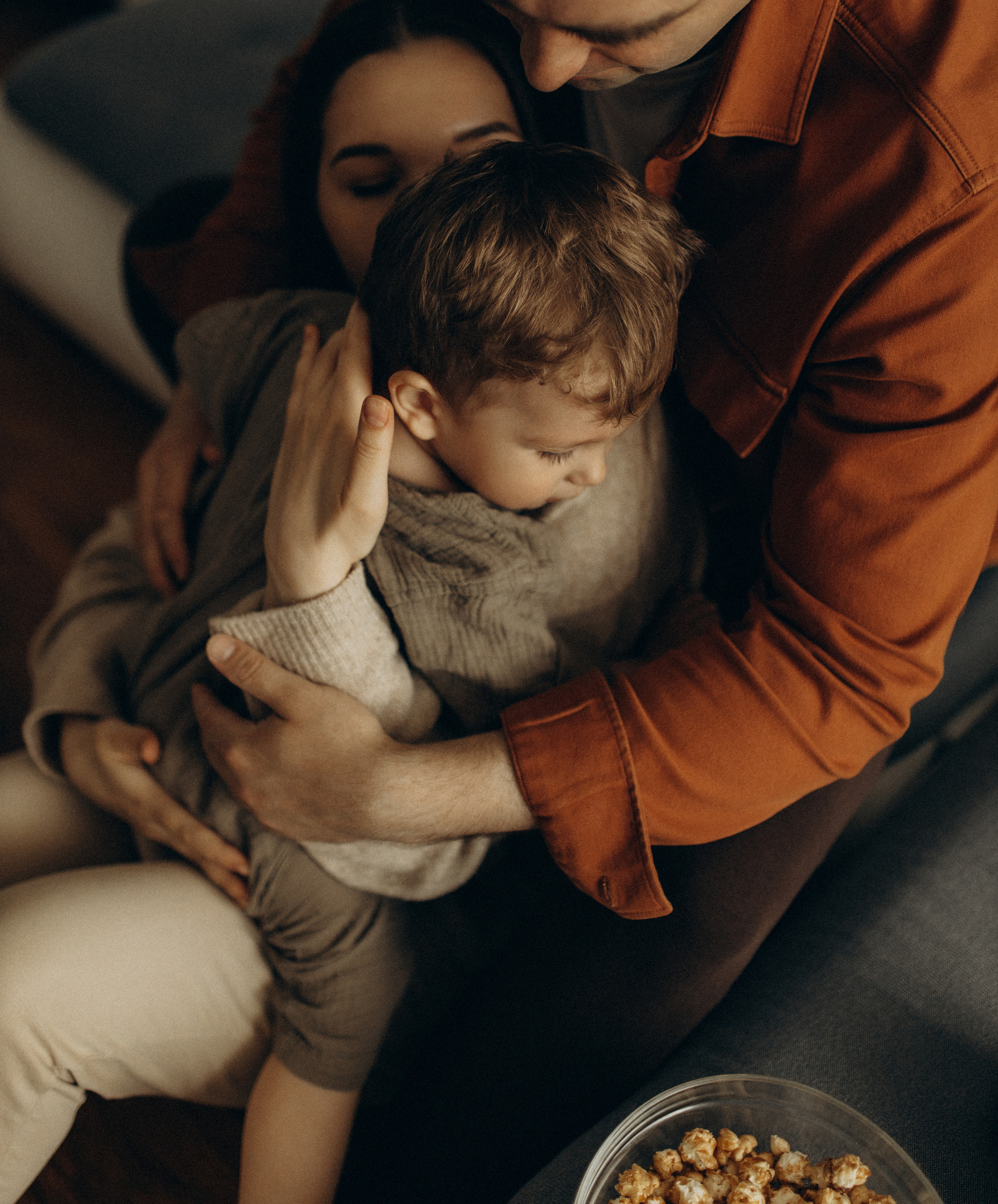 Надя, Вадим, Демид. Семейный фотограф Оля Гладченко