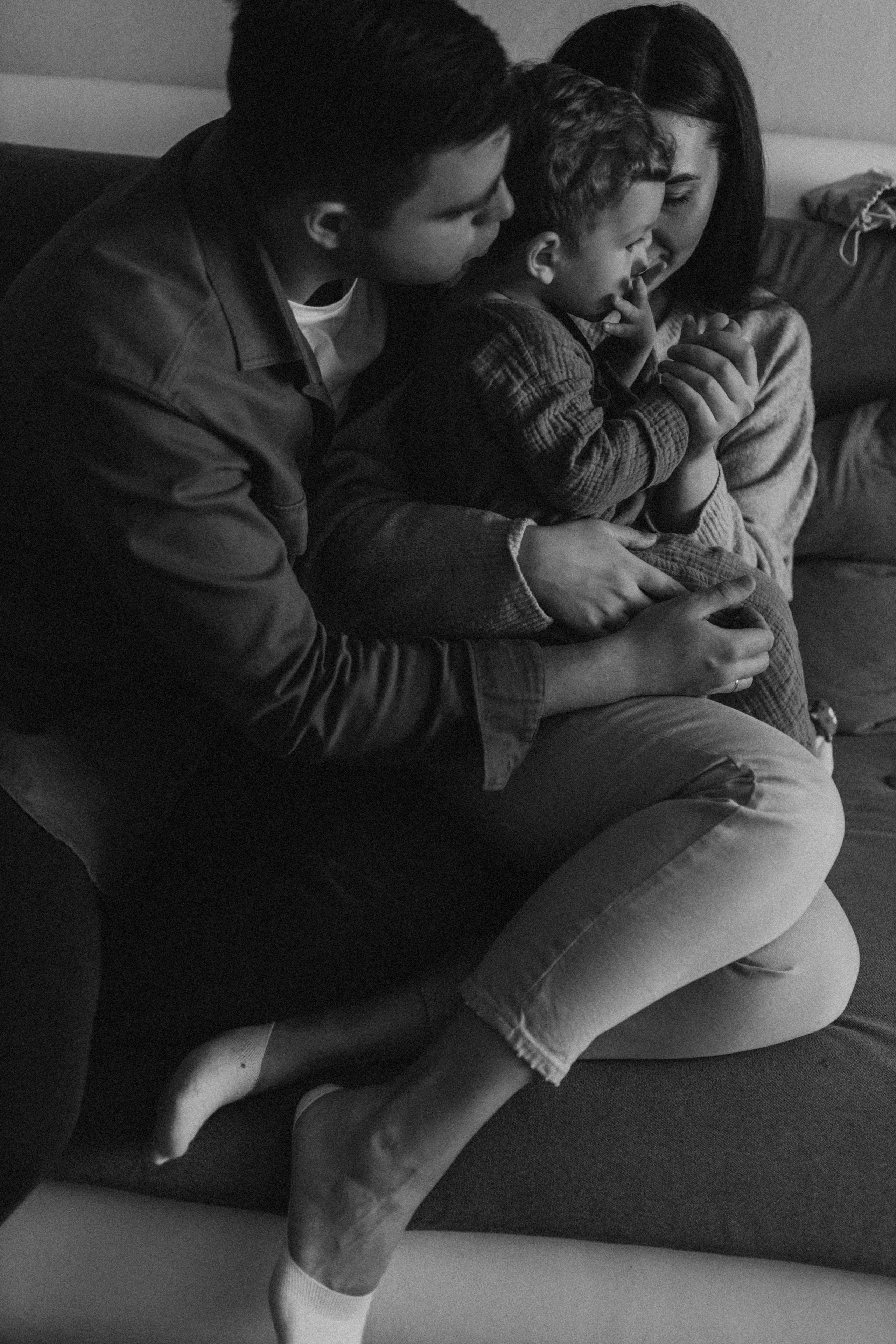 Надя, Вадим, Демид. Семейный фотограф Оля Гладченко