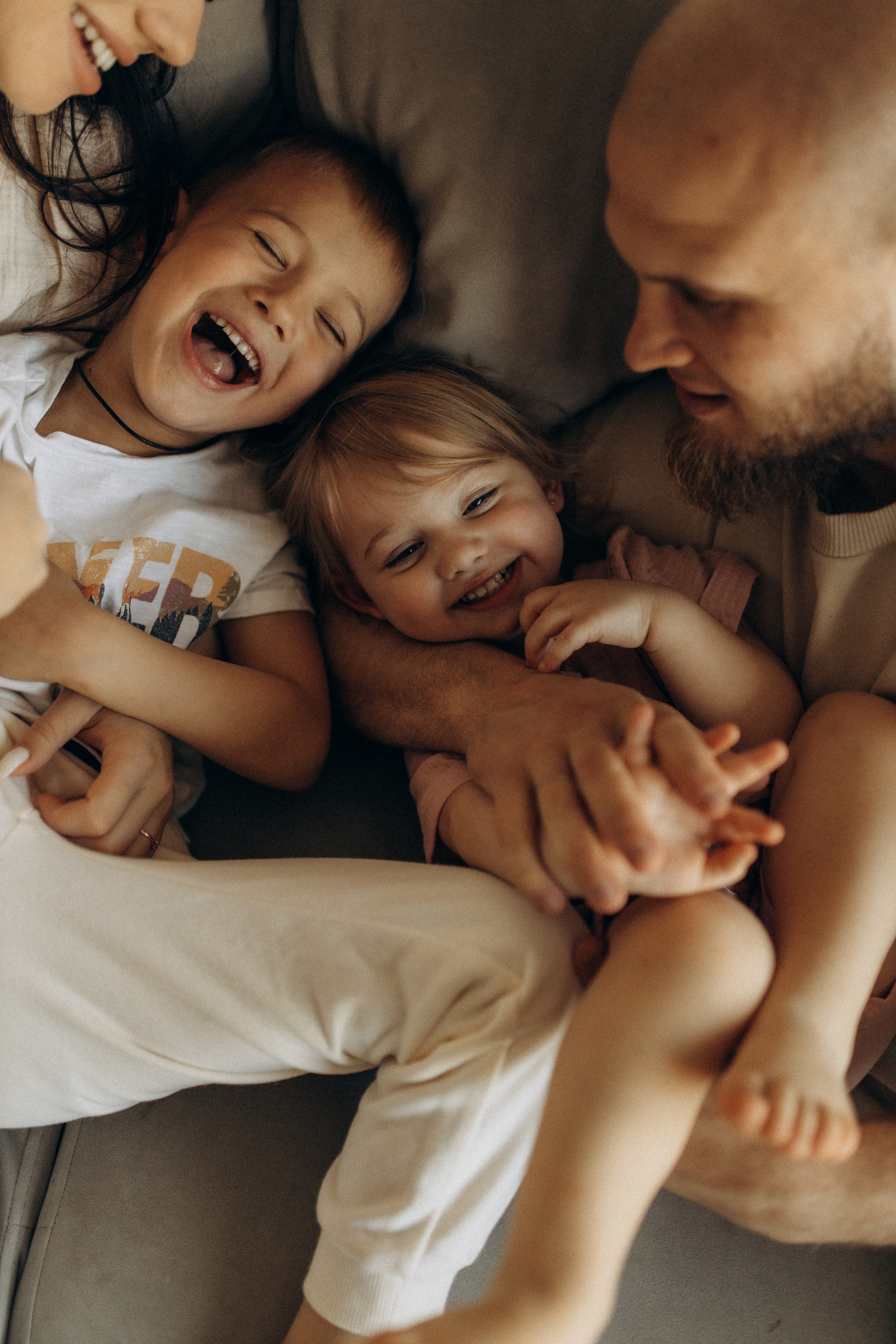 Наташа, Степа, Ксю, Артем. Семейный фотограф Оля Гладченко