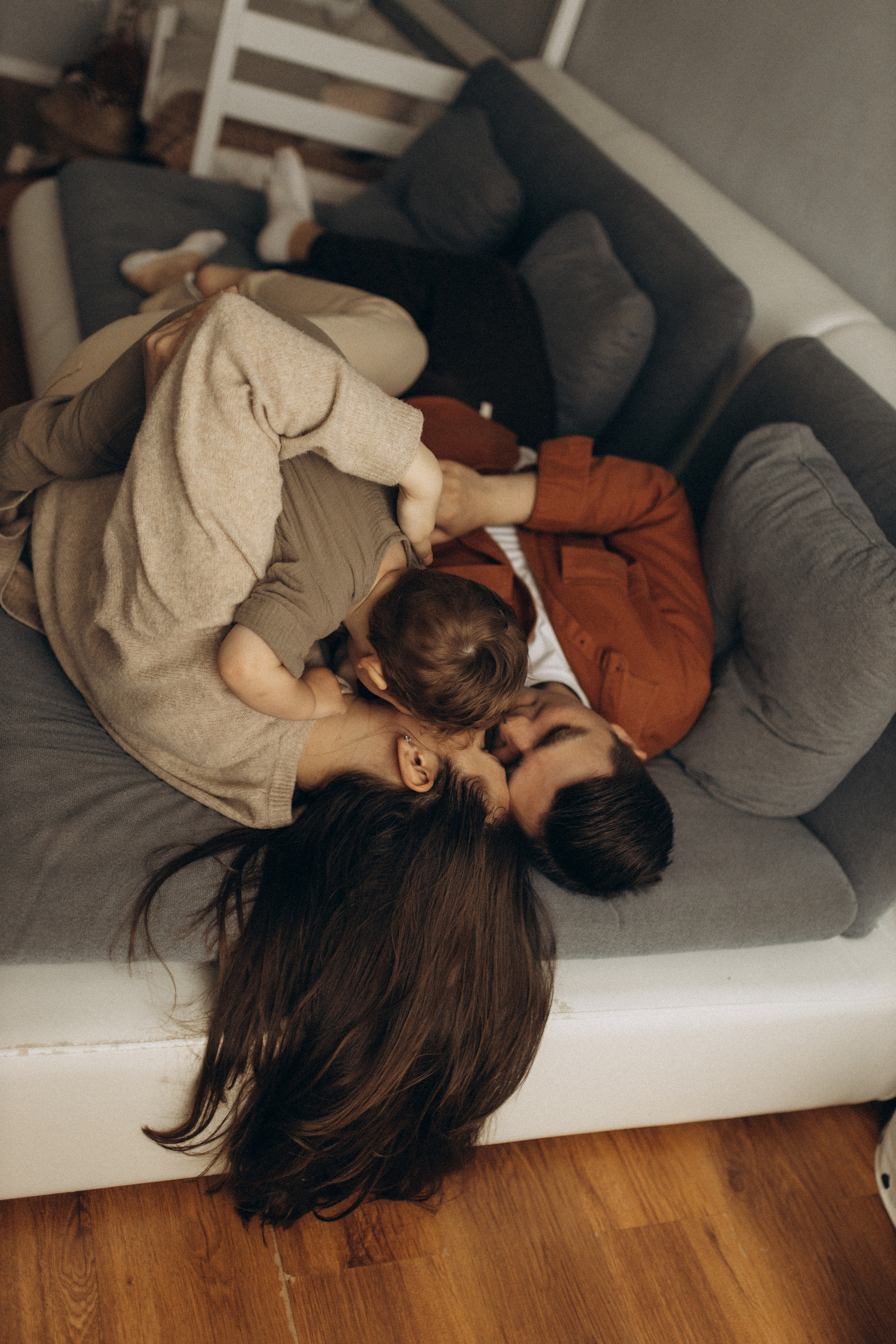 Надя, Вадим, Демид. Семейный фотограф Оля Гладченко