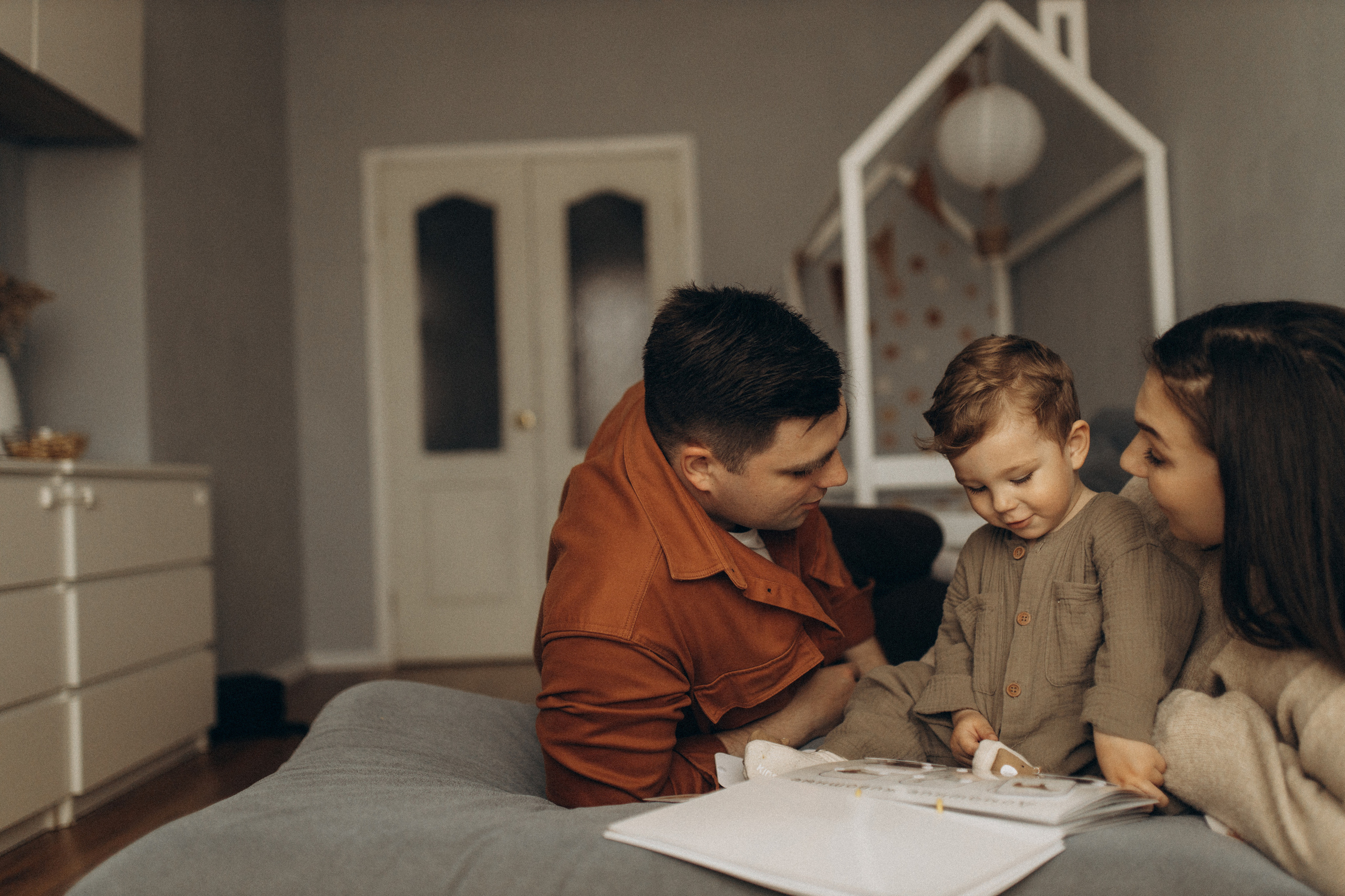 Надя, Вадим, Демид. Семейный фотограф Оля Гладченко