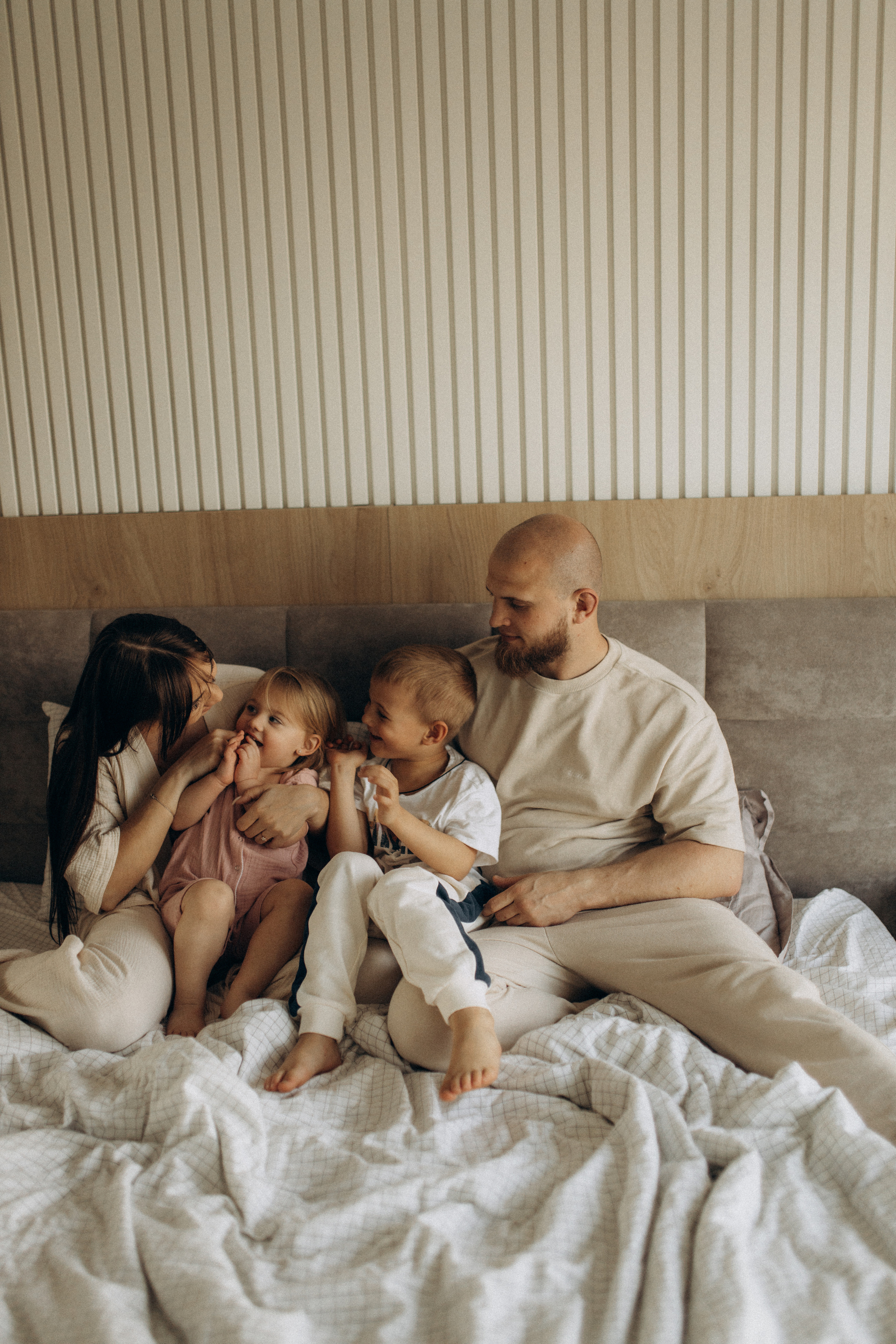 Наташа, Степа, Ксю, Артем. Семейный фотограф Оля Гладченко