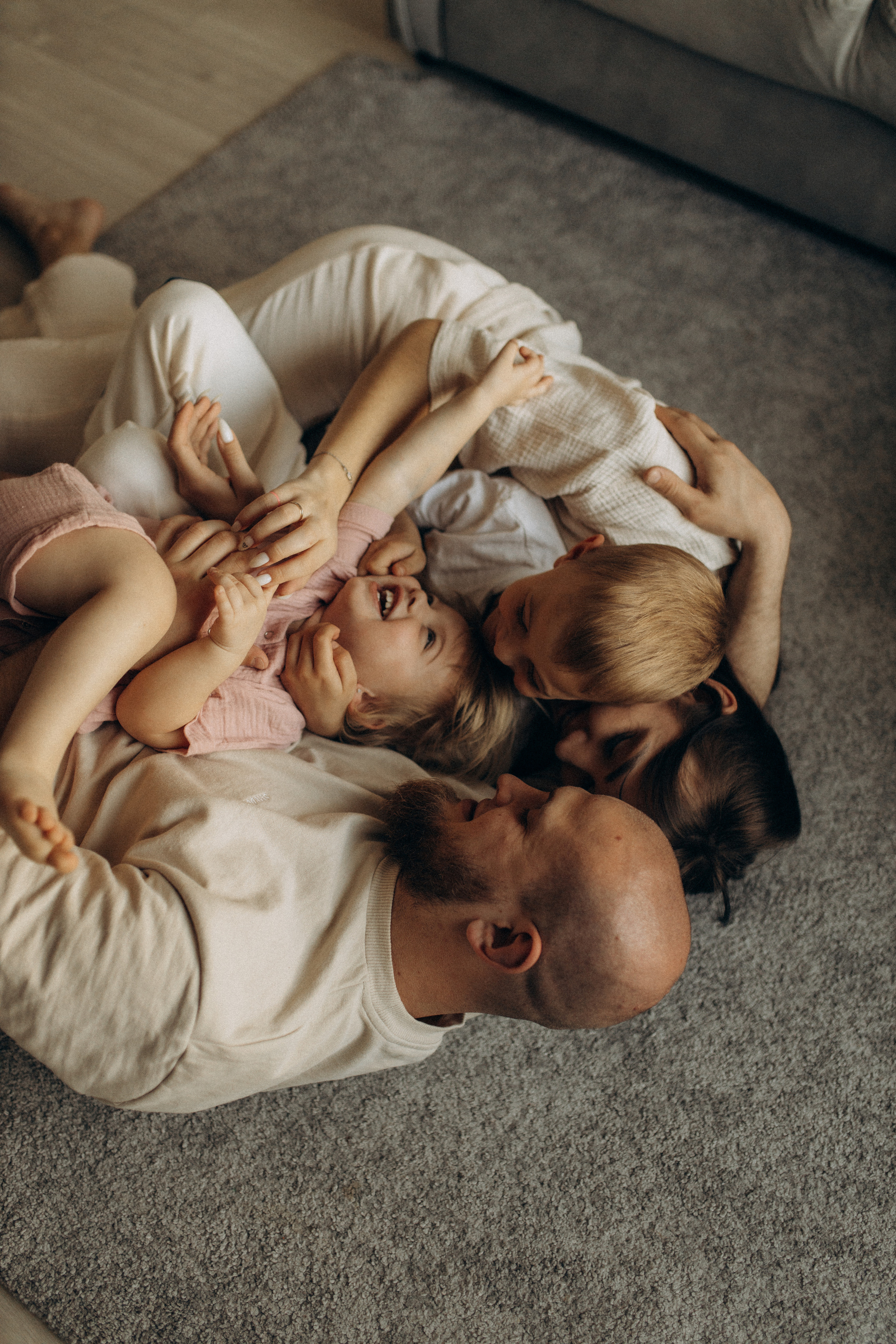 Наташа, Степа, Ксю, Артем. Семейный фотограф Оля Гладченко