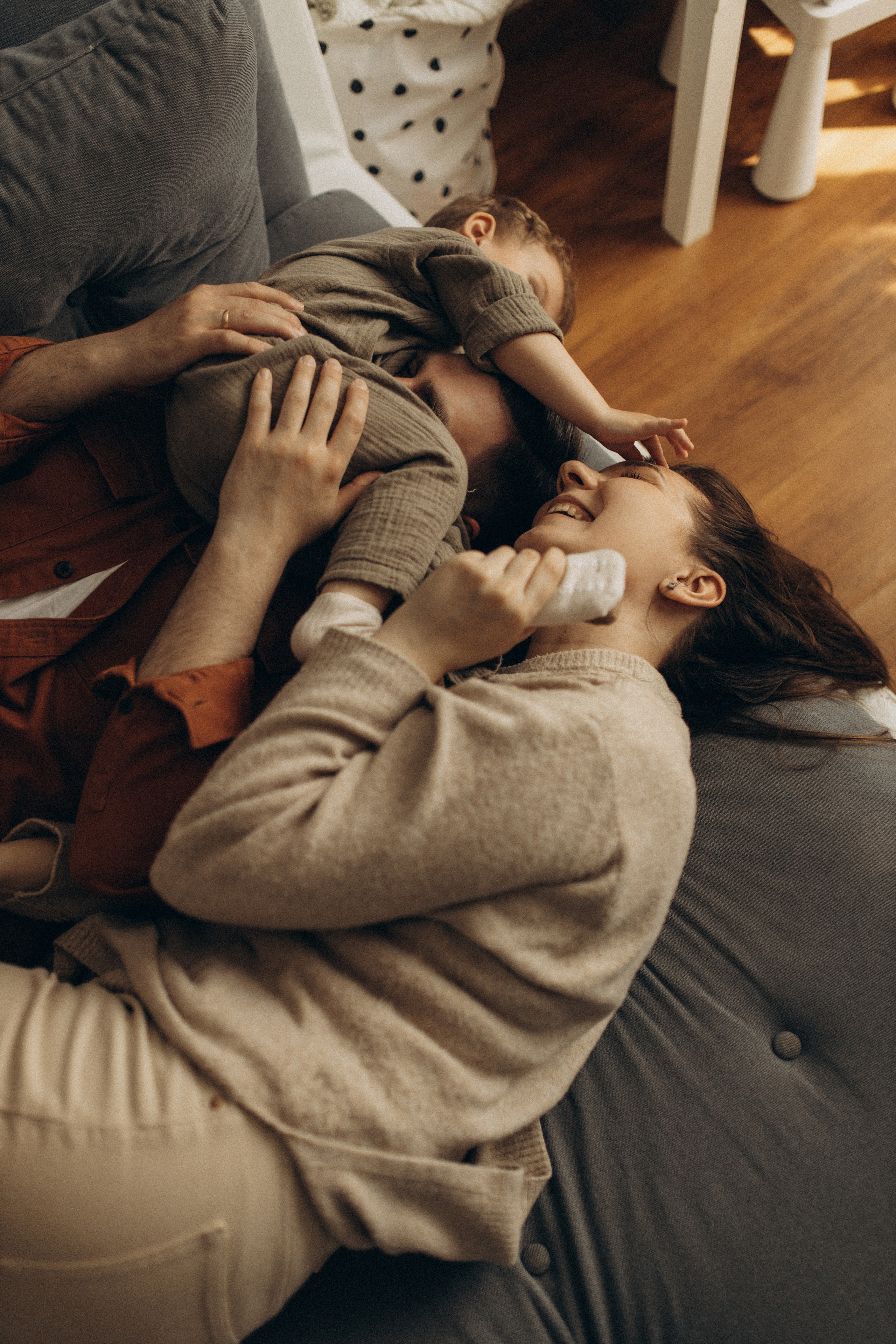 Надя, Вадим, Демид. Семейный фотограф Оля Гладченко