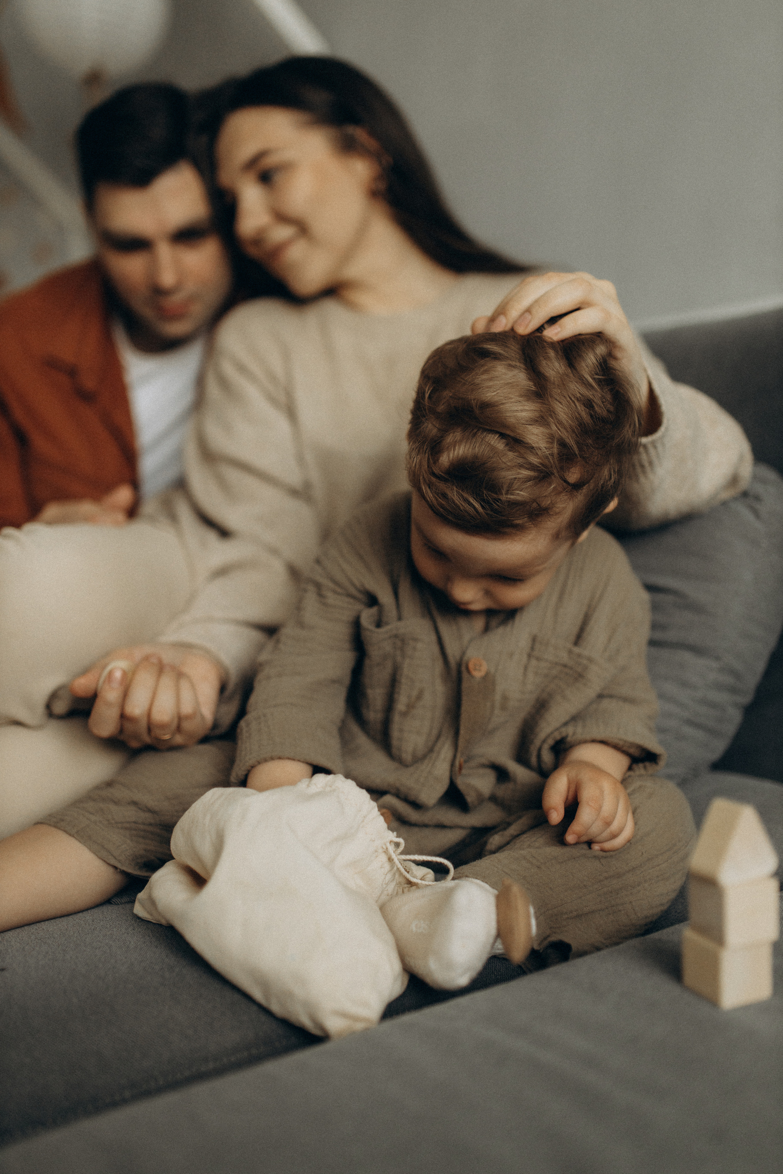 Надя, Вадим, Демид. Семейный фотограф Оля Гладченко