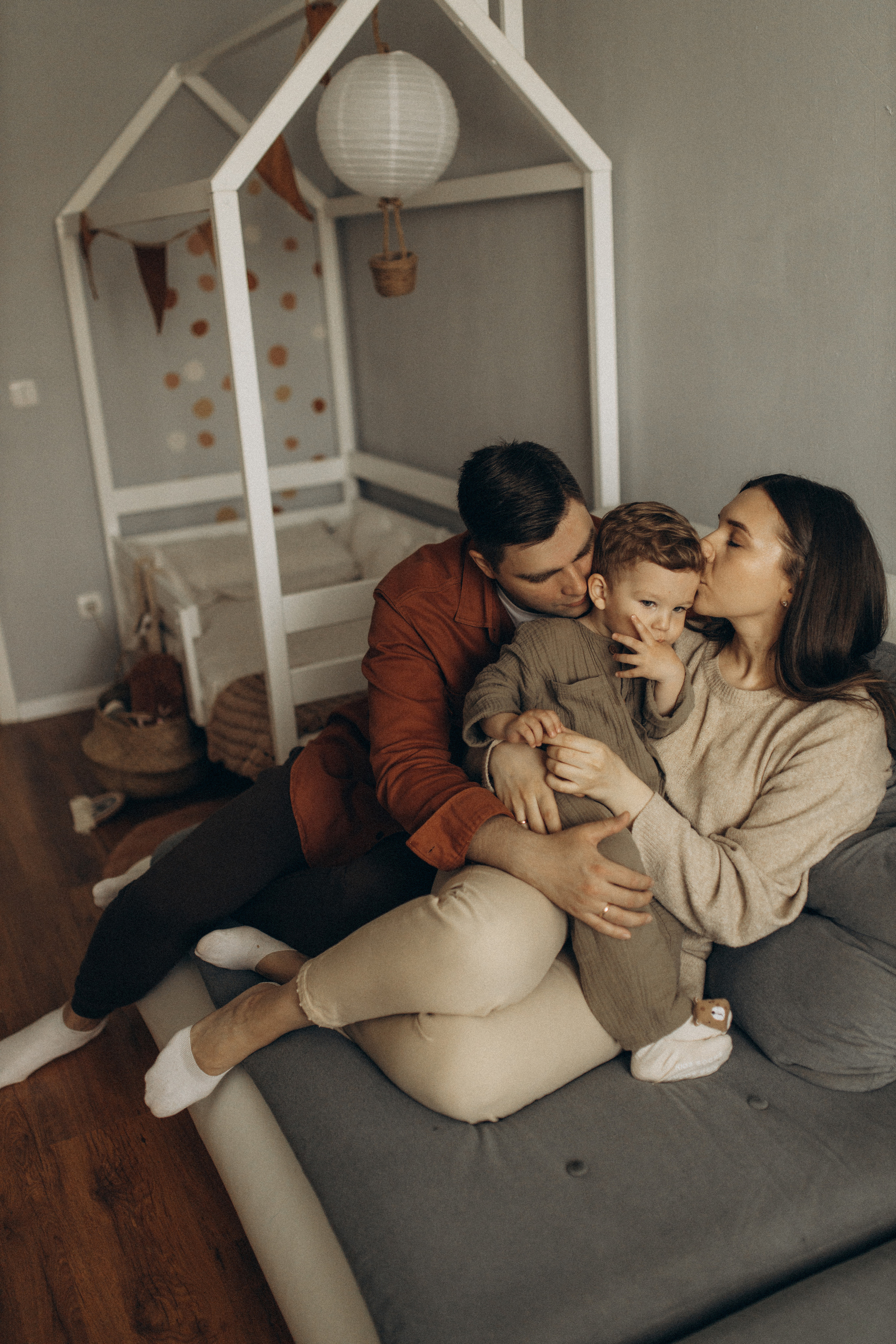 Надя, Вадим, Демид. Семейный фотограф Оля Гладченко