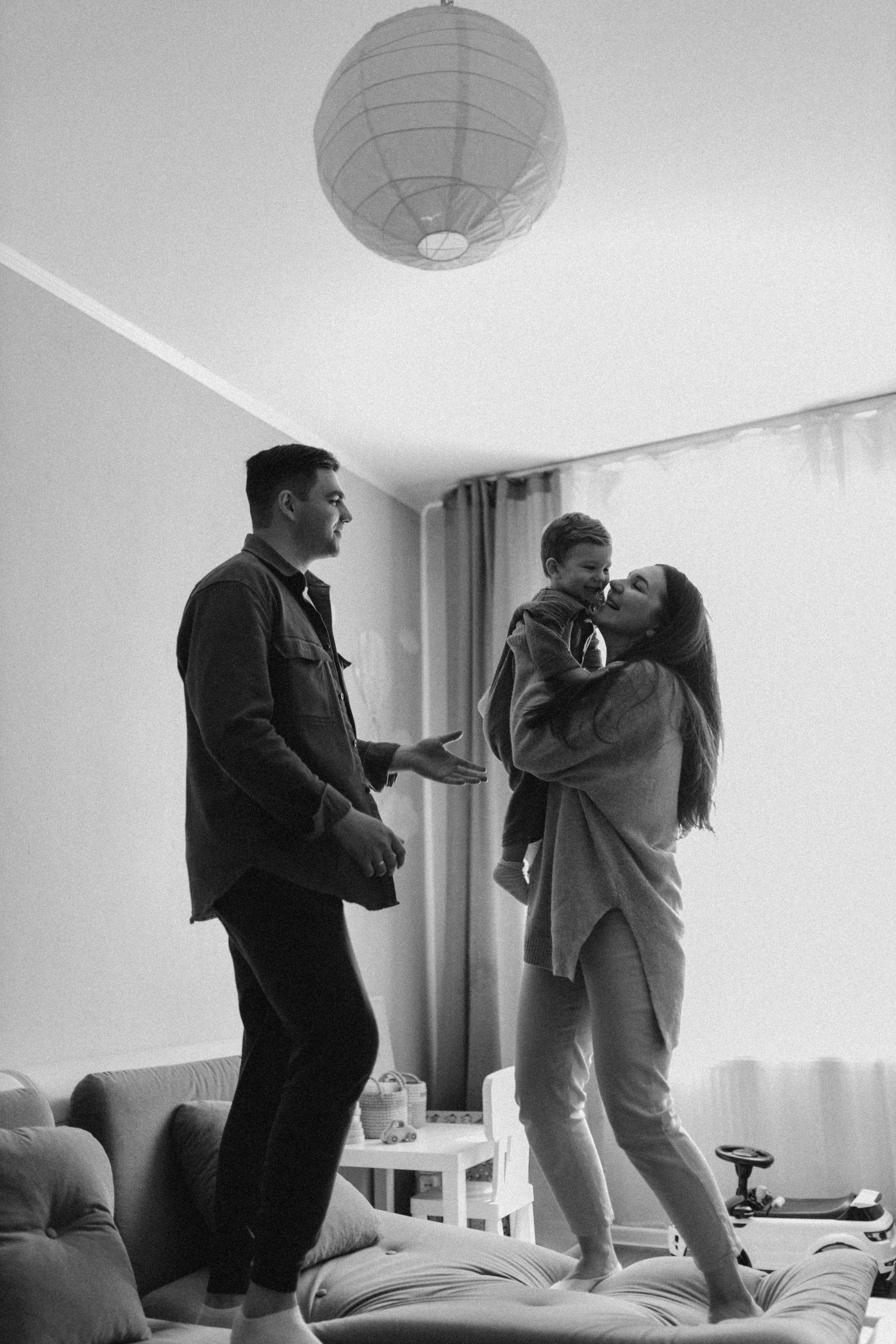 Надя, Вадим, Демид. Семейный фотограф Оля Гладченко