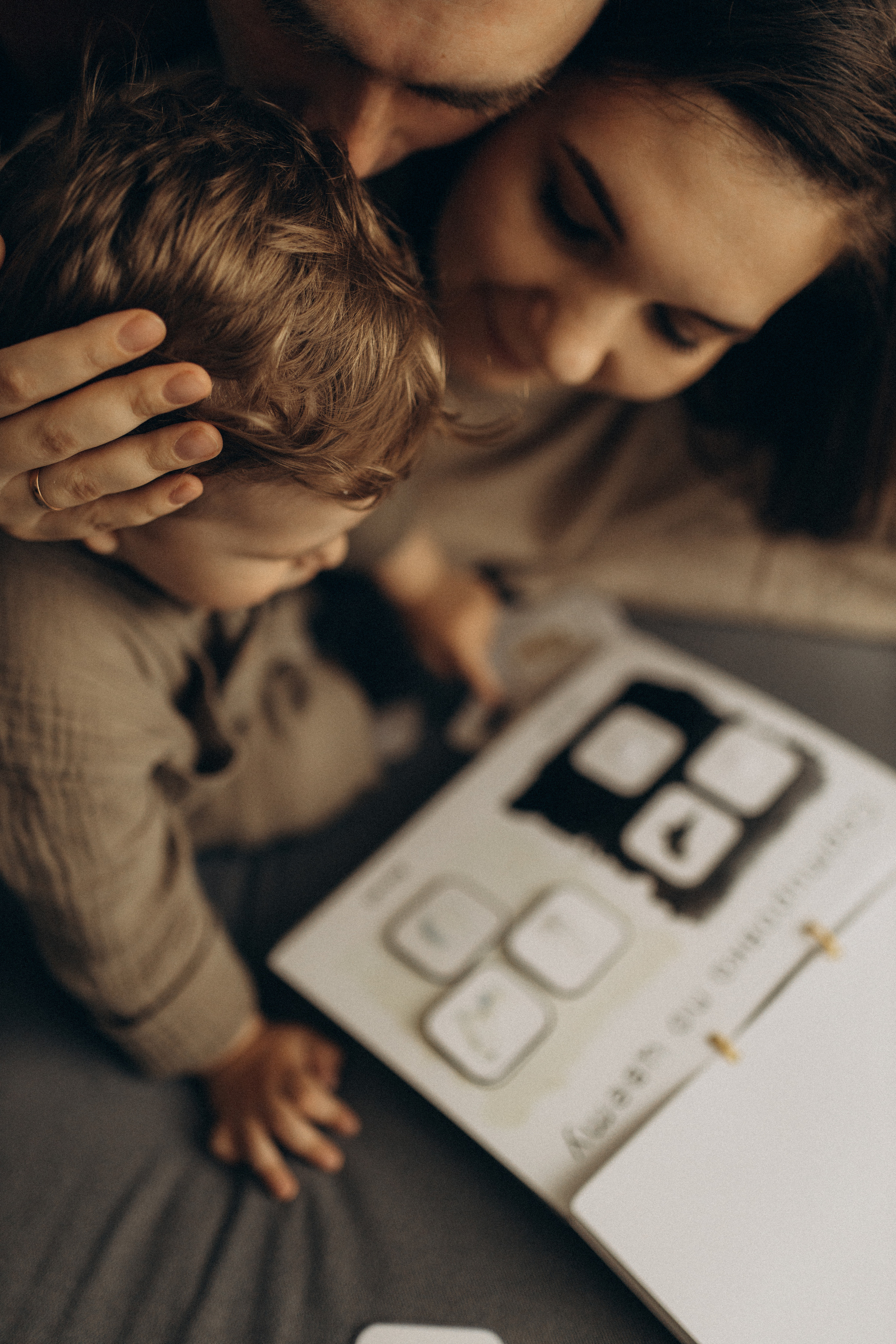 Надя, Вадим, Демид. Семейный фотограф Оля Гладченко