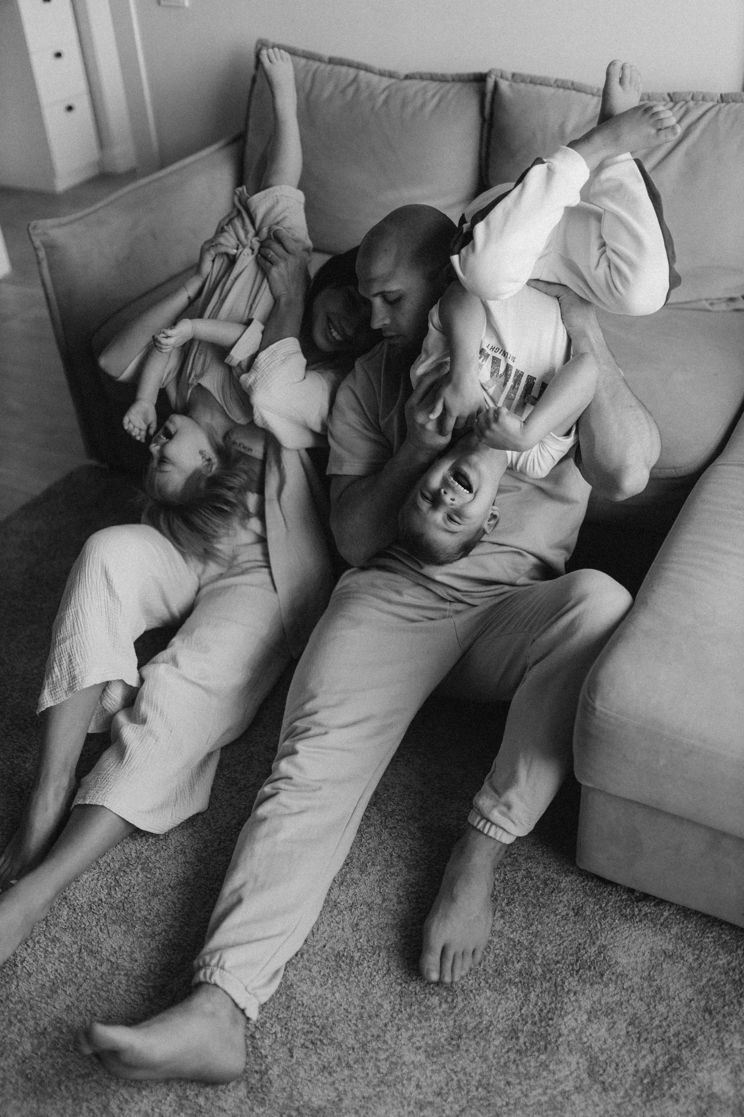 Наташа, Степа, Ксю, Артем. Семейный фотограф Оля Гладченко