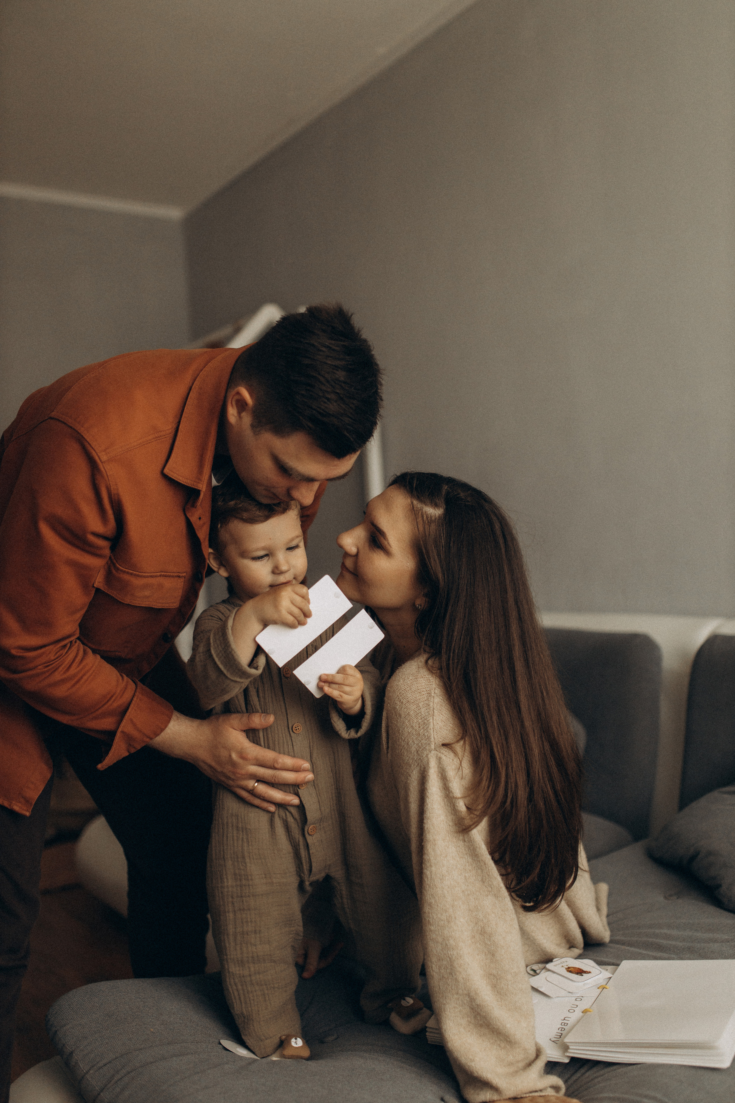 Надя, Вадим, Демид. Семейный фотограф Оля Гладченко