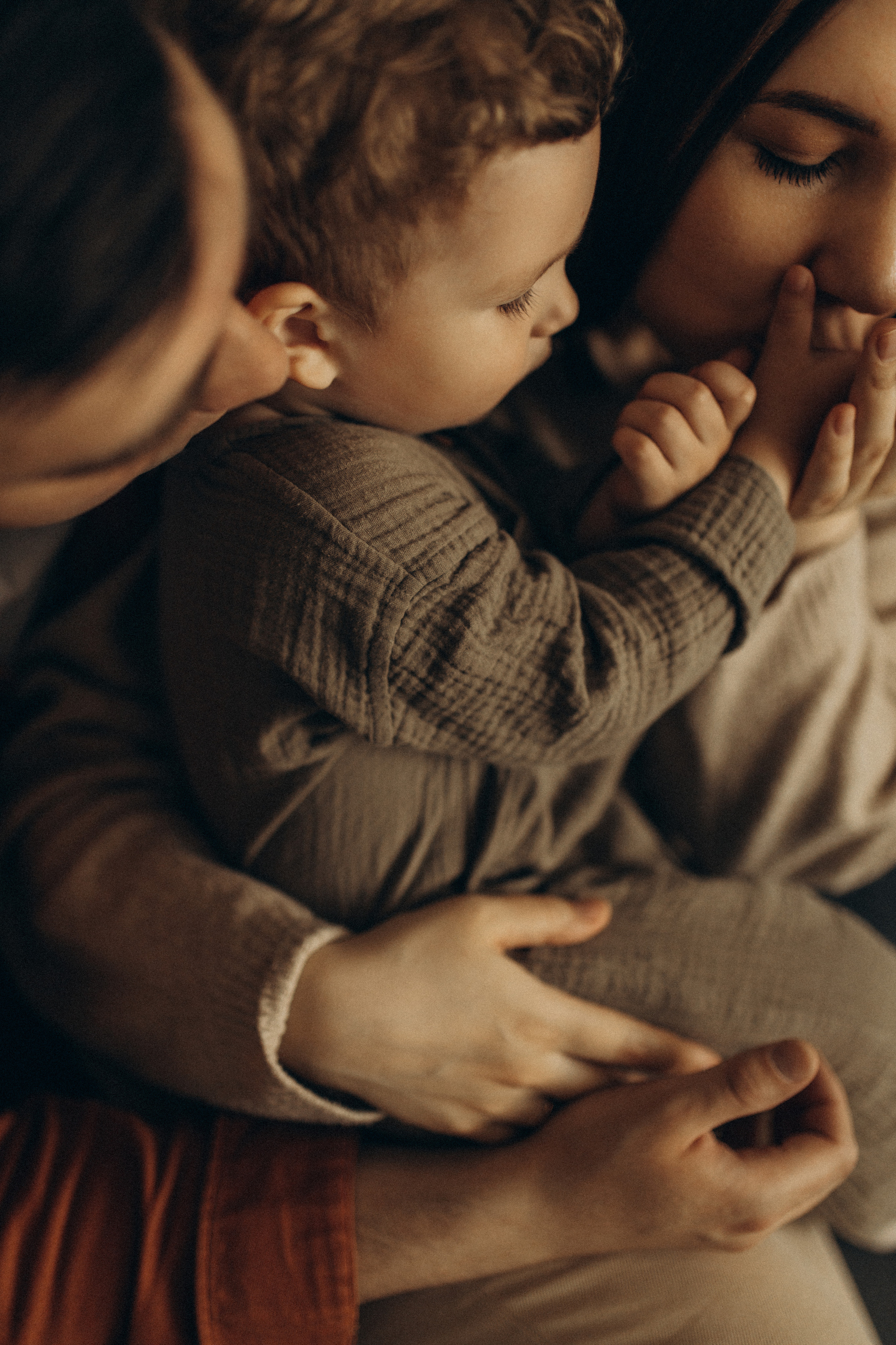 Надя, Вадим, Демид. Семейный фотограф Оля Гладченко