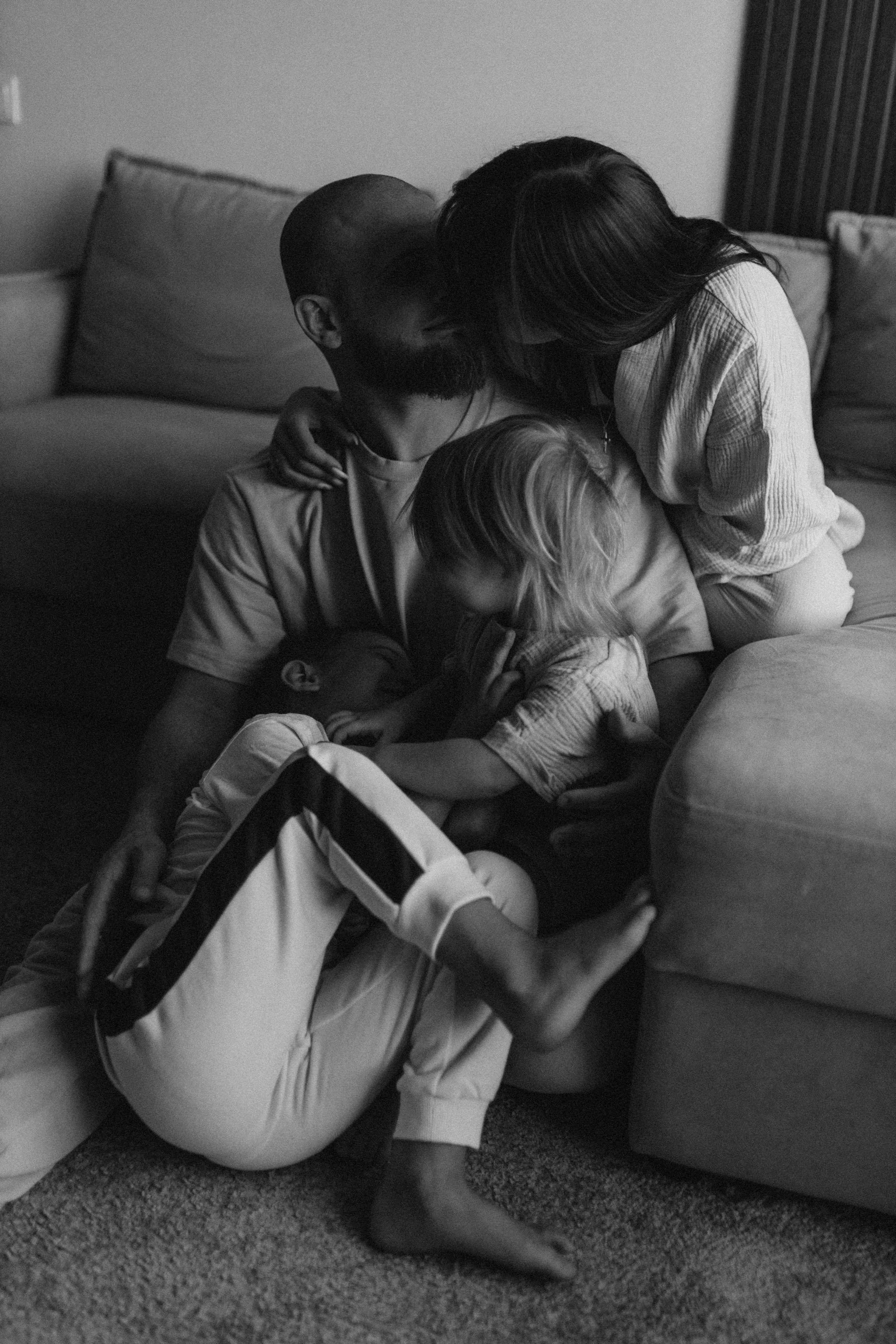 Наташа, Степа, Ксю, Артем. Семейный фотограф Оля Гладченко