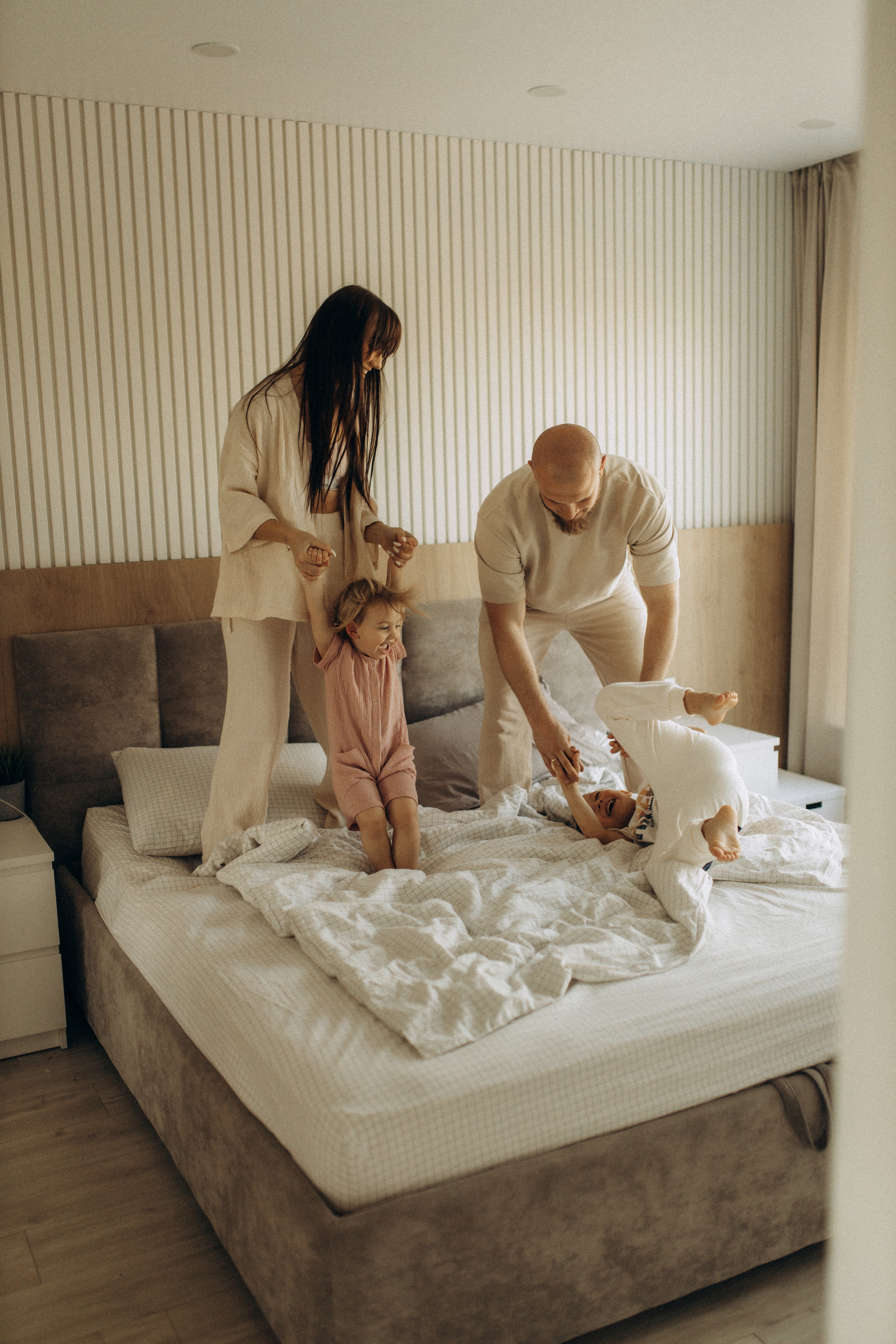 Наташа, Степа, Ксю, Артем. Семейный фотограф Оля Гладченко