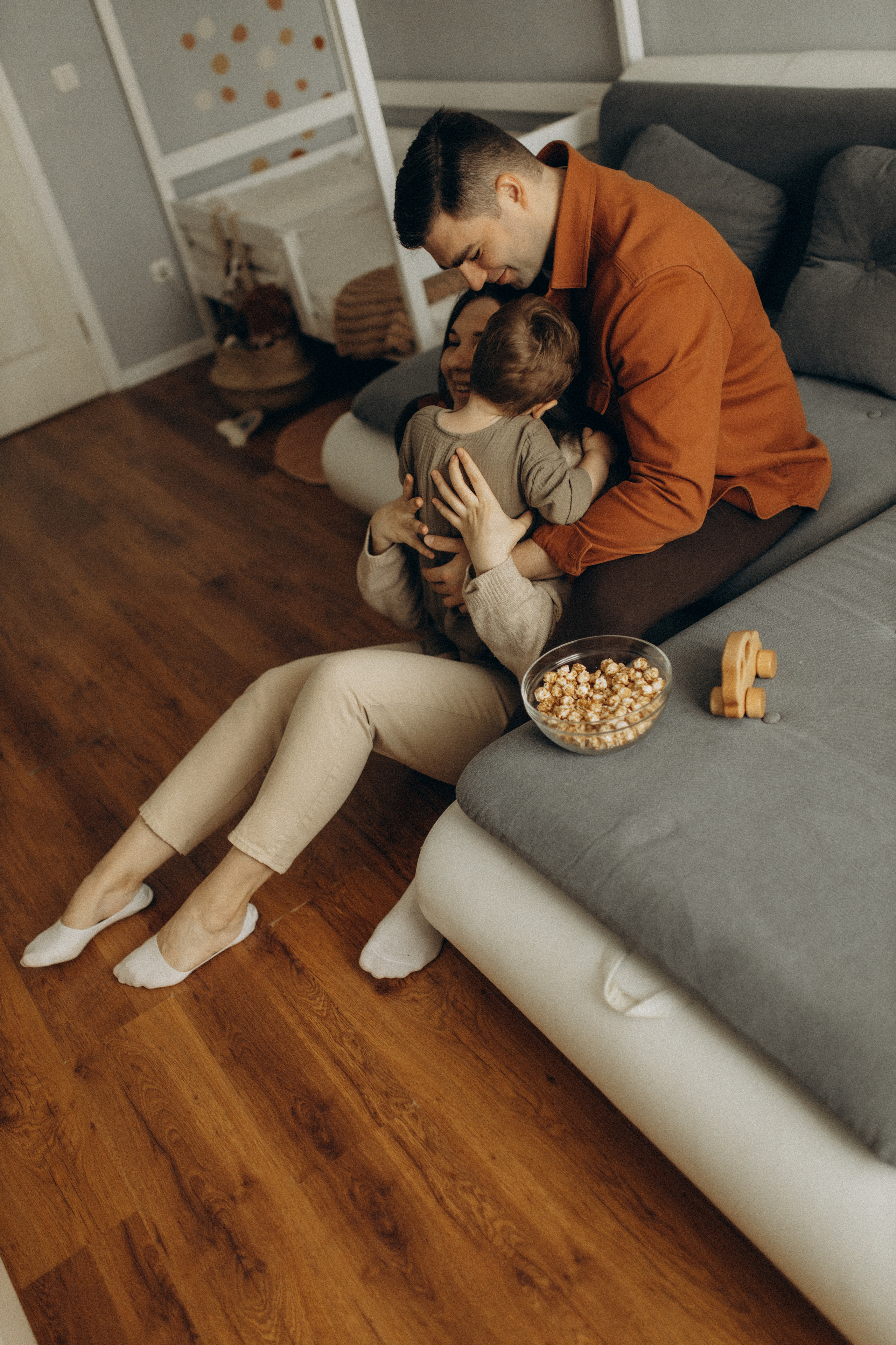 Надя, Вадим, Демид. Семейный фотограф Оля Гладченко