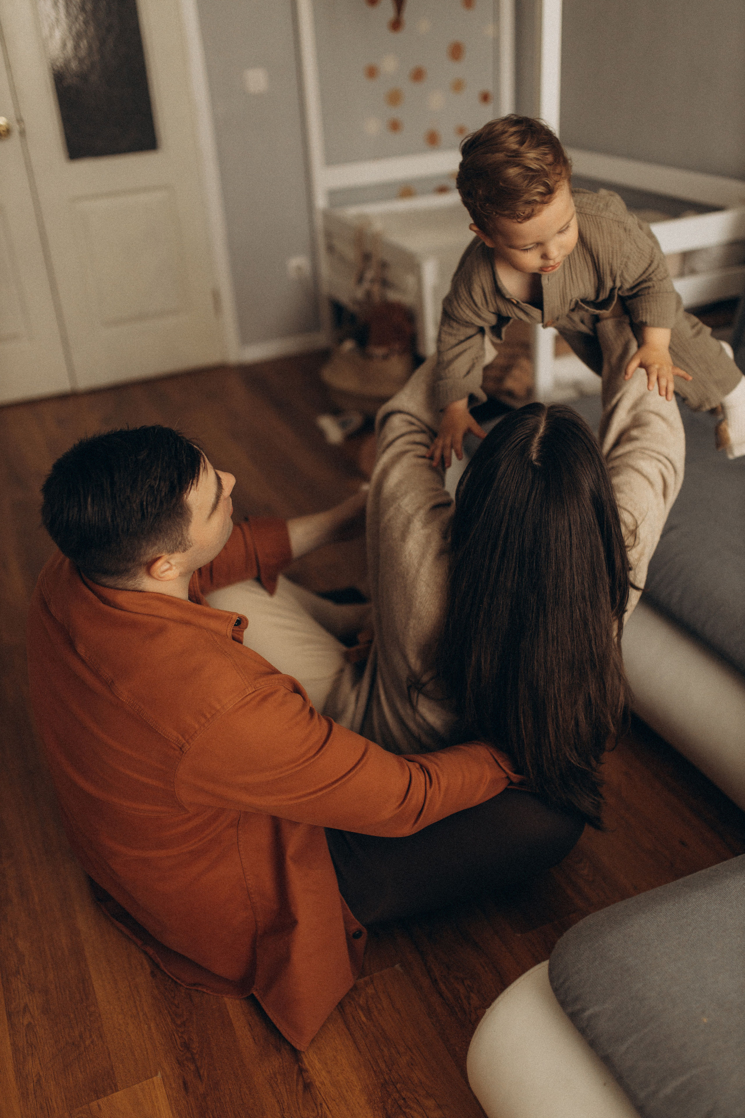 Надя, Вадим, Демид. Семейный фотограф Оля Гладченко