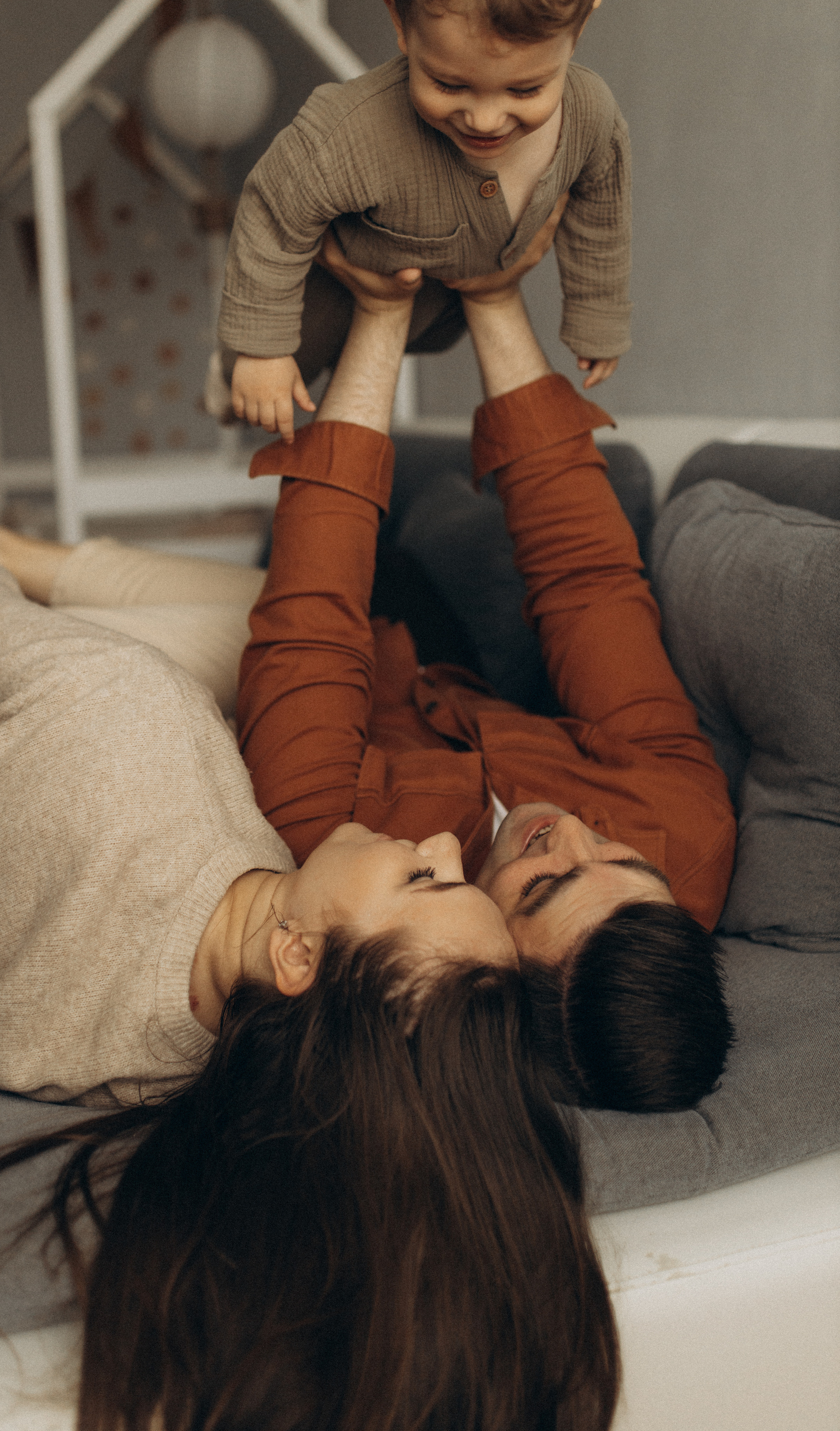 Надя, Вадим, Демид. Семейный фотограф Оля Гладченко