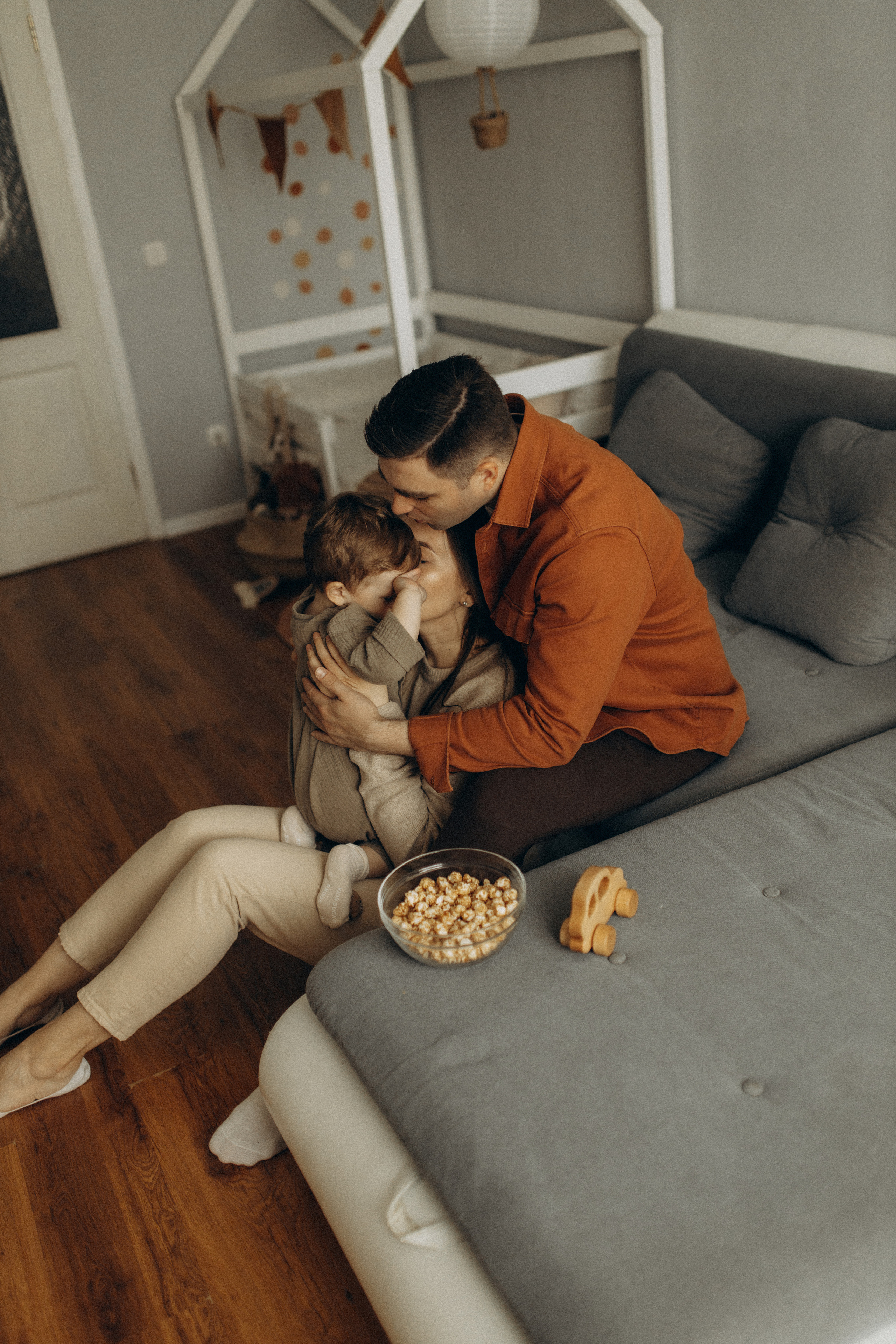 Надя, Вадим, Демид. Семейный фотограф Оля Гладченко