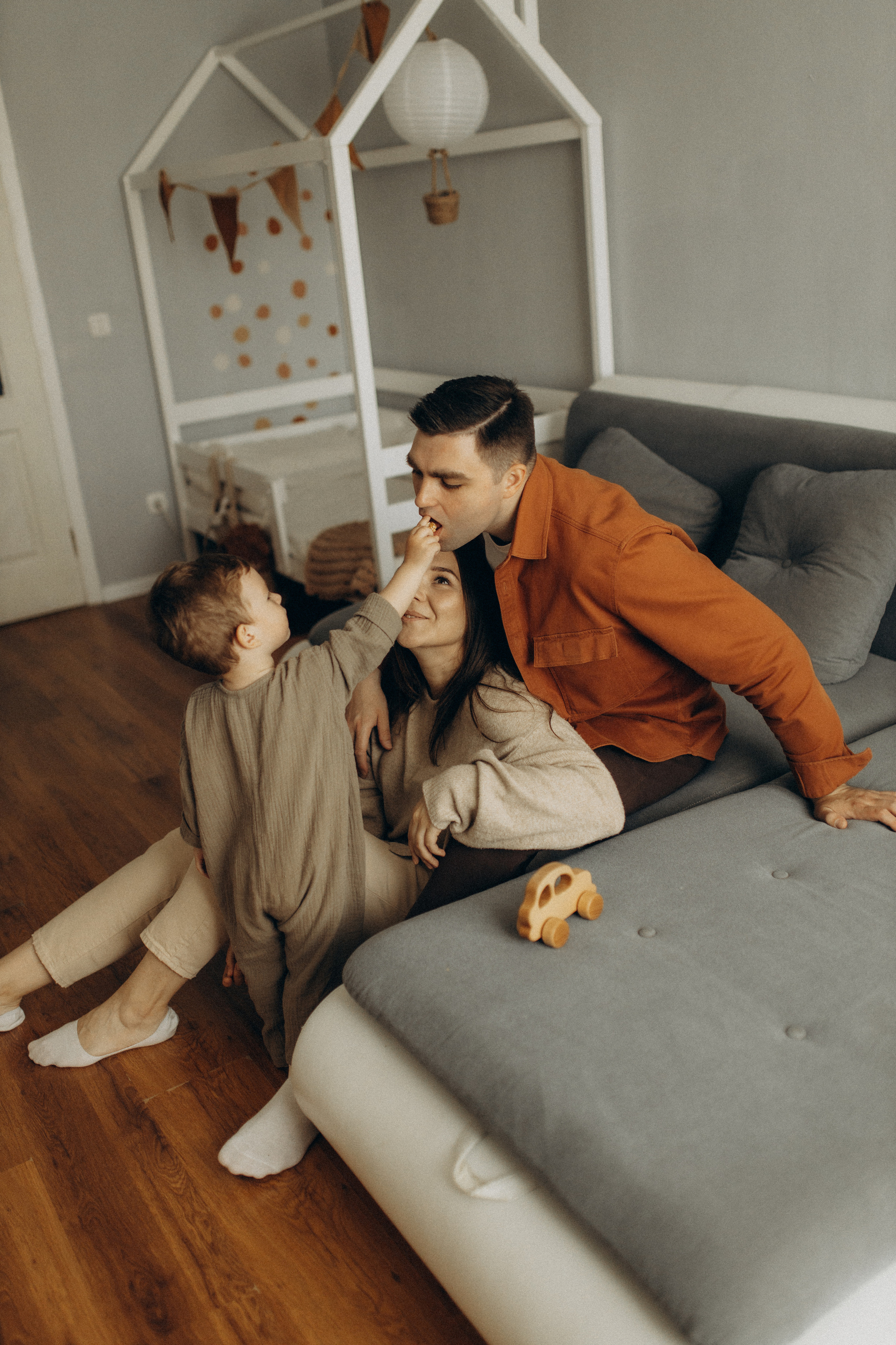 Надя, Вадим, Демид. Семейный фотограф Оля Гладченко