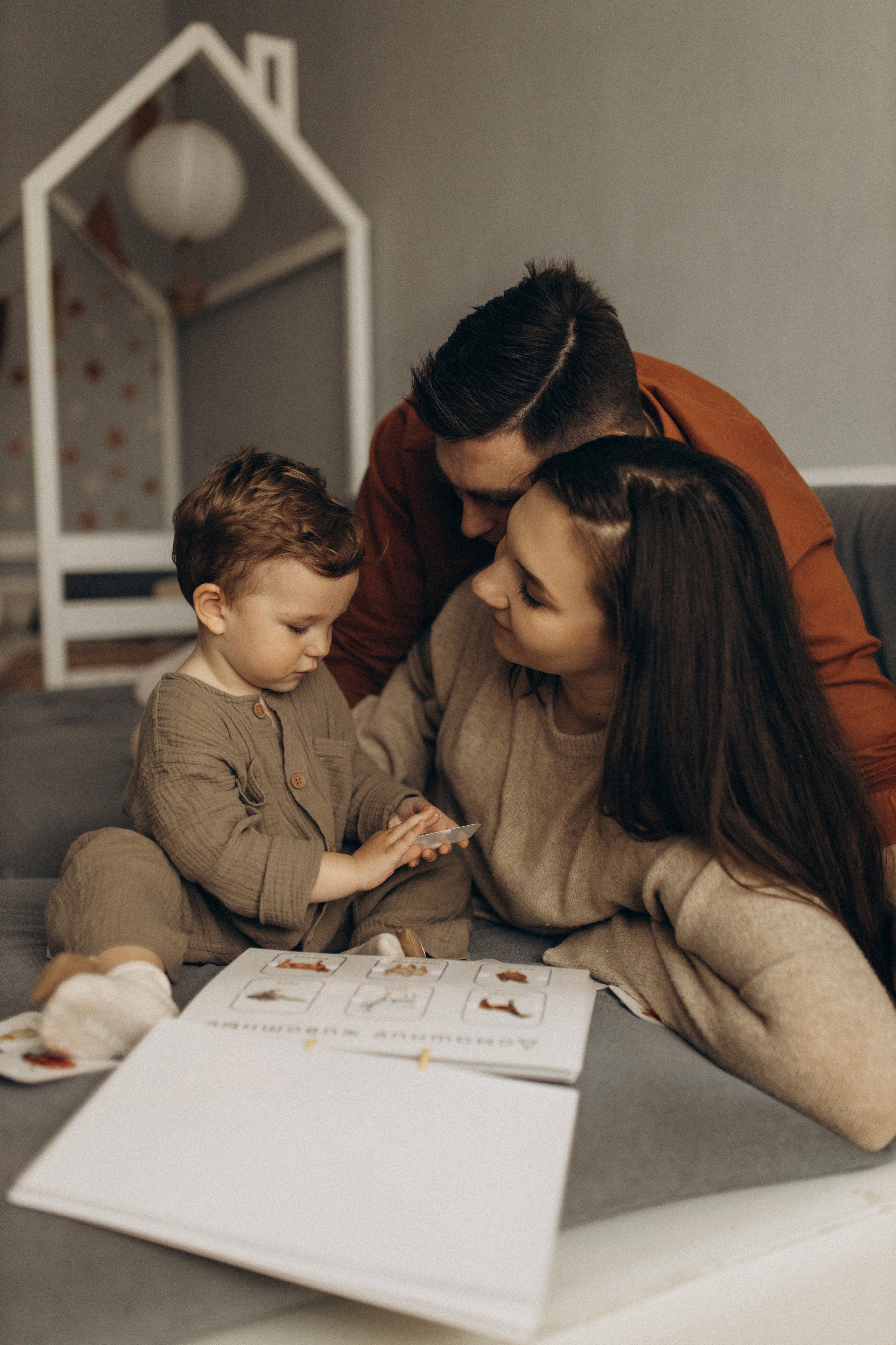 Надя, Вадим, Демид. Семейный фотограф Оля Гладченко