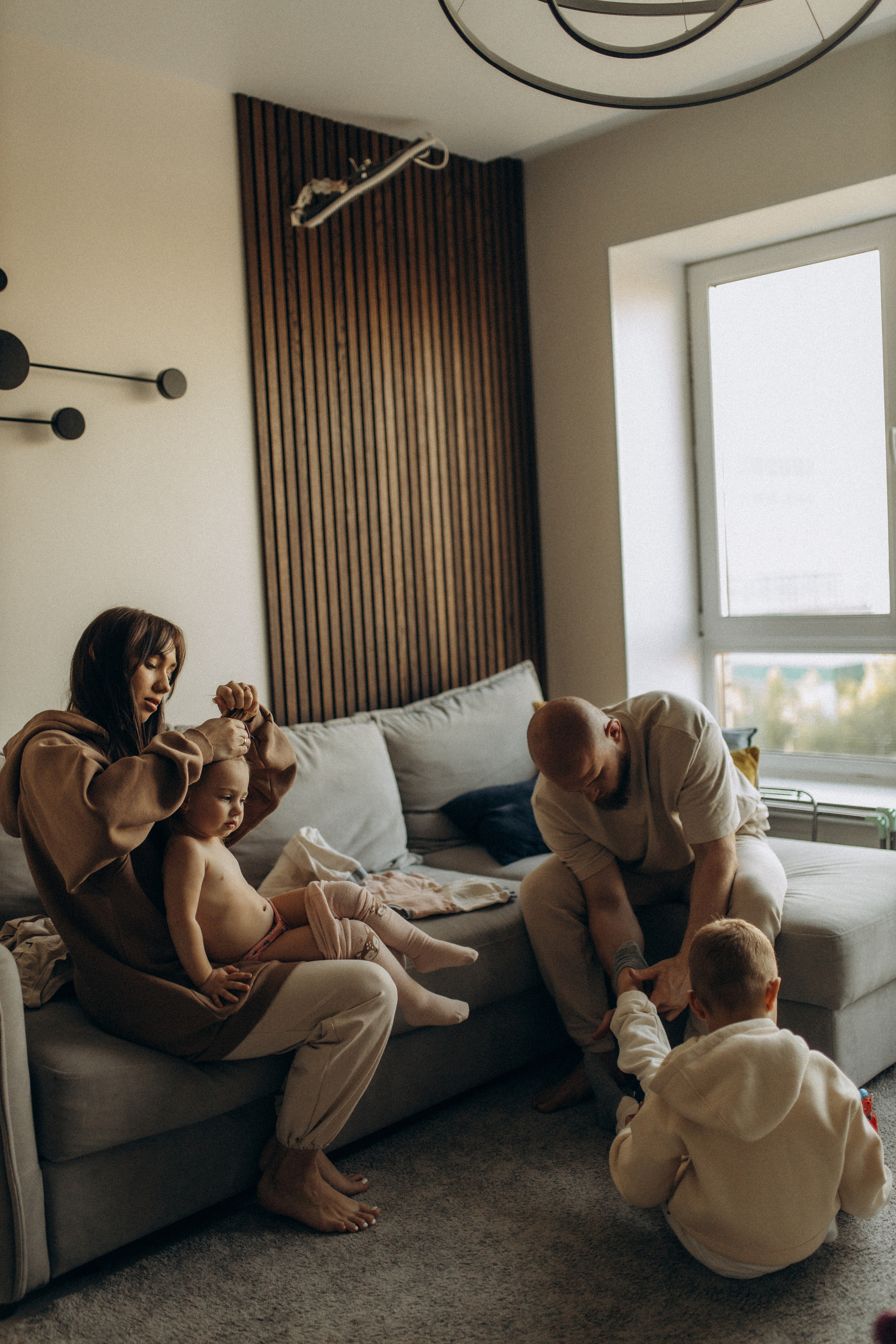 Наташа, Степа, Ксю, Артем. Семейный фотограф Оля Гладченко