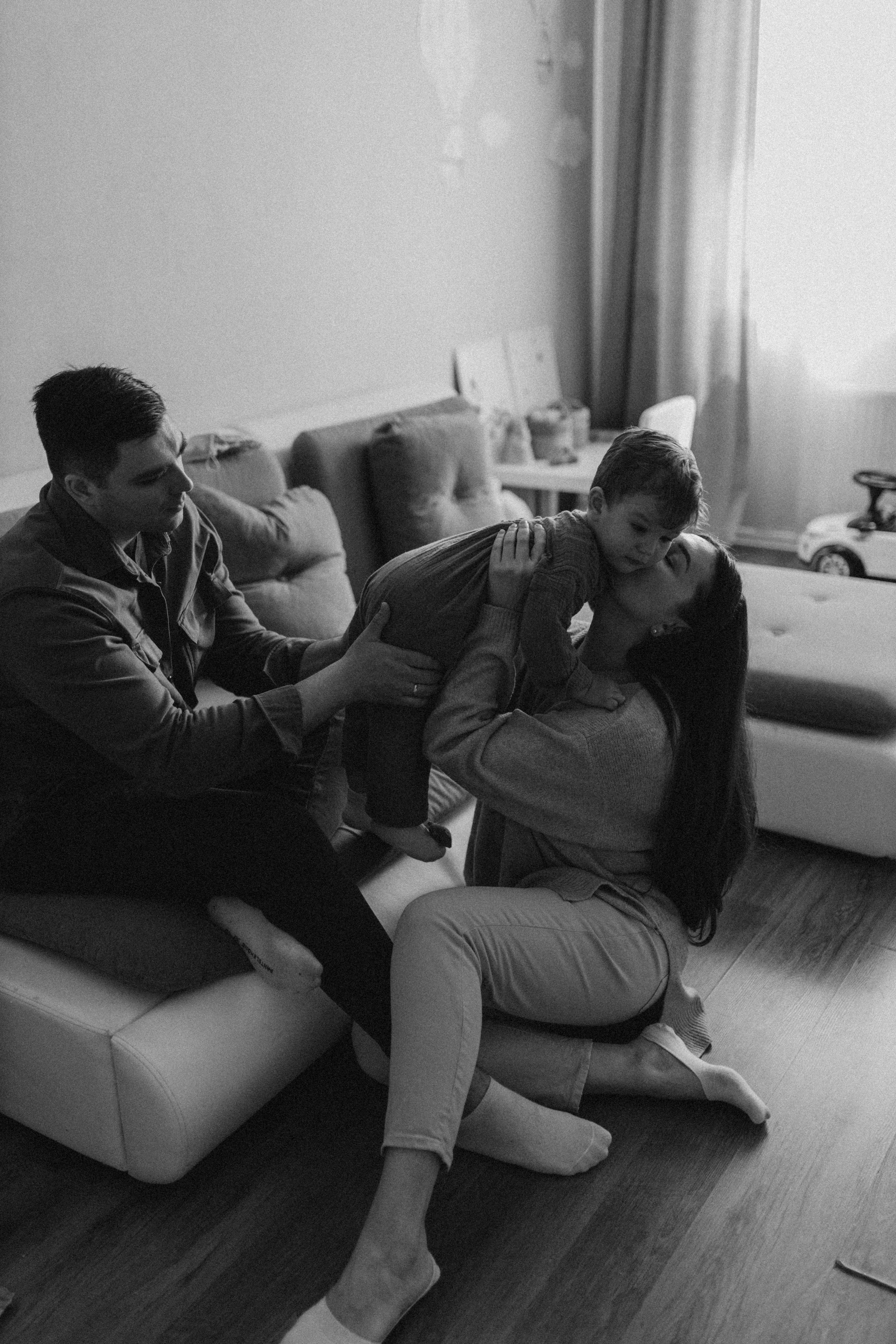 Надя, Вадим, Демид. Семейный фотограф Оля Гладченко