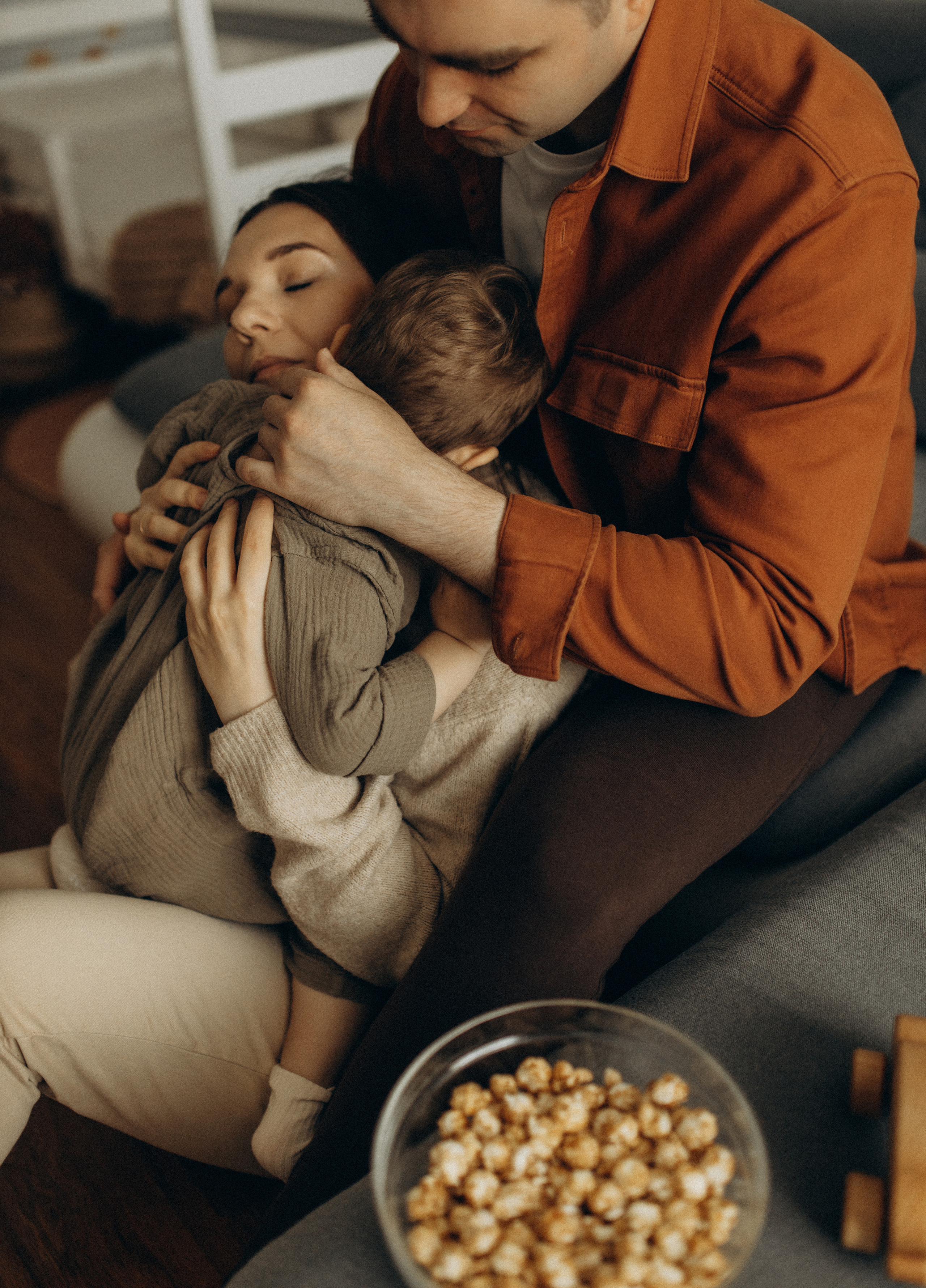 Надя, Вадим, Демид. Семейный фотограф Оля Гладченко