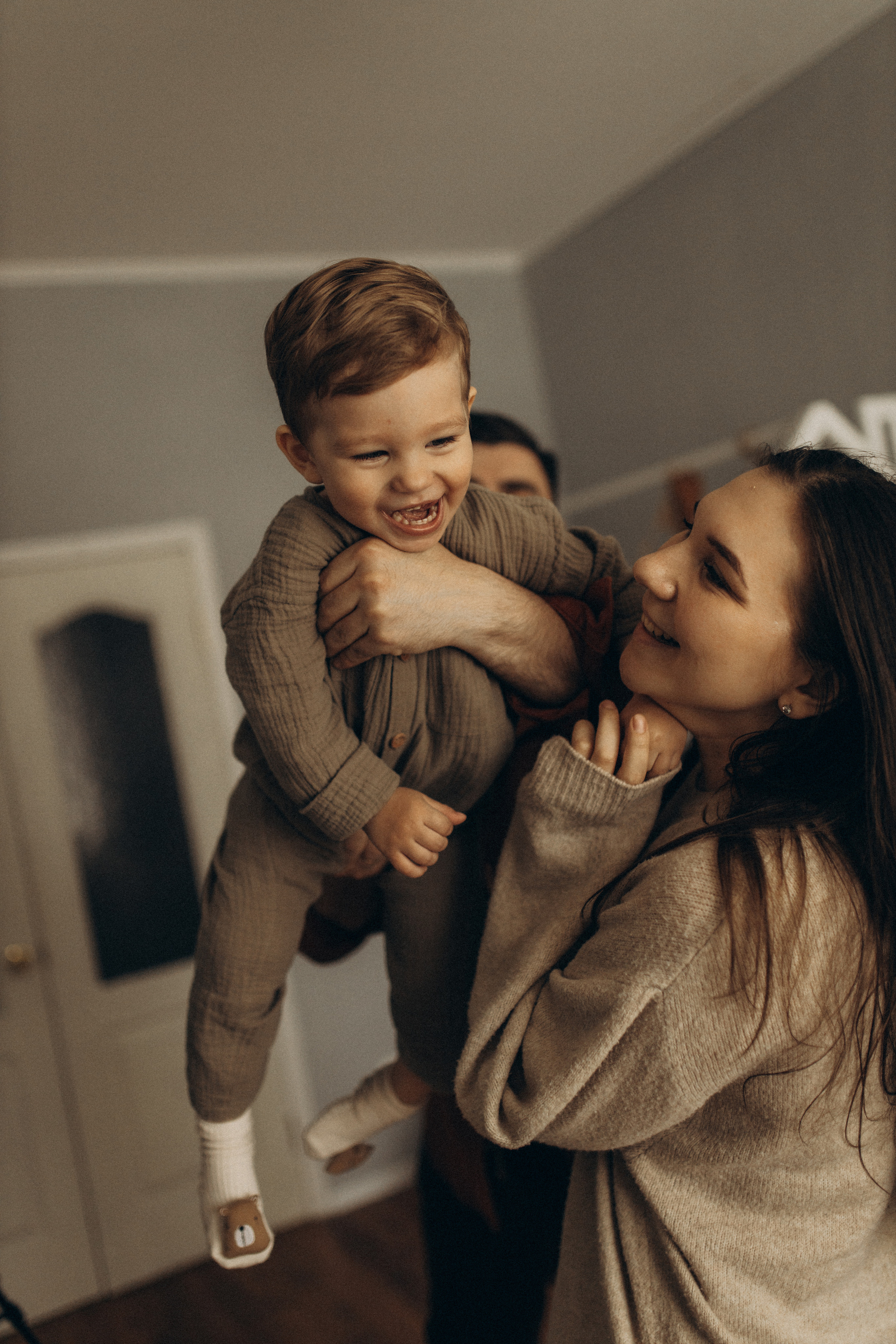 Надя, Вадим, Демид. Семейный фотограф Оля Гладченко