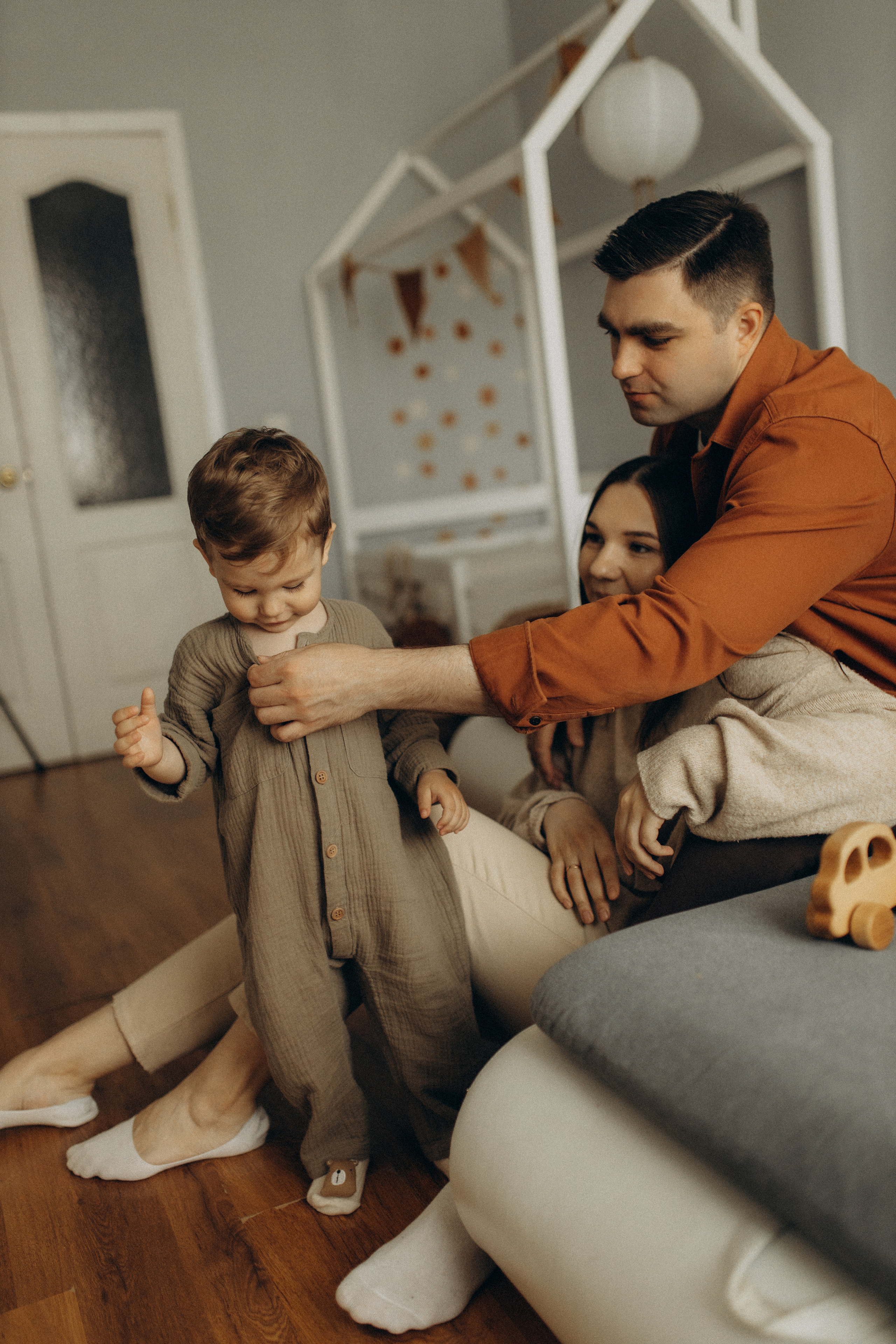 Надя, Вадим, Демид. Семейный фотограф Оля Гладченко