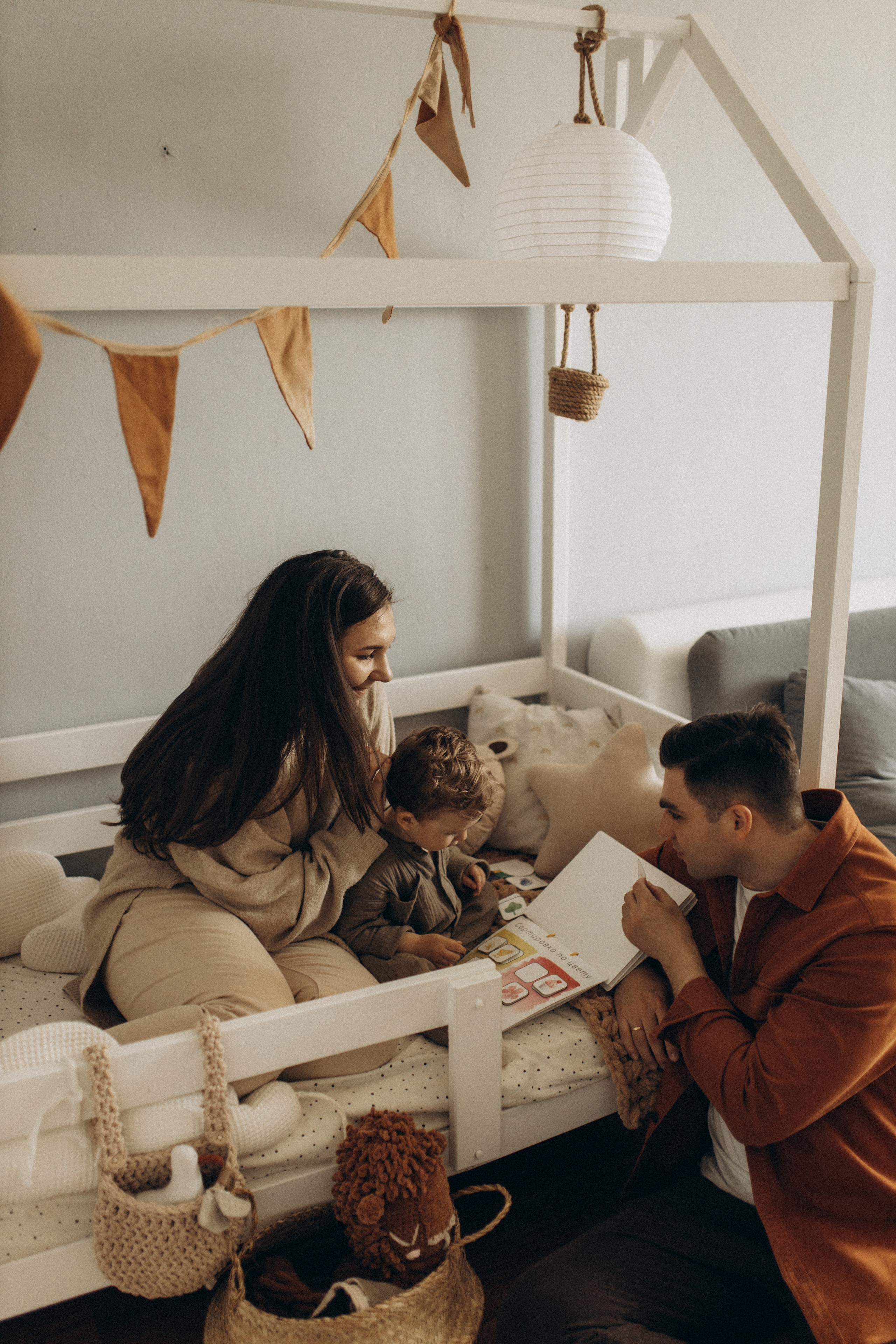 Надя, Вадим, Демид. Семейный фотограф Оля Гладченко