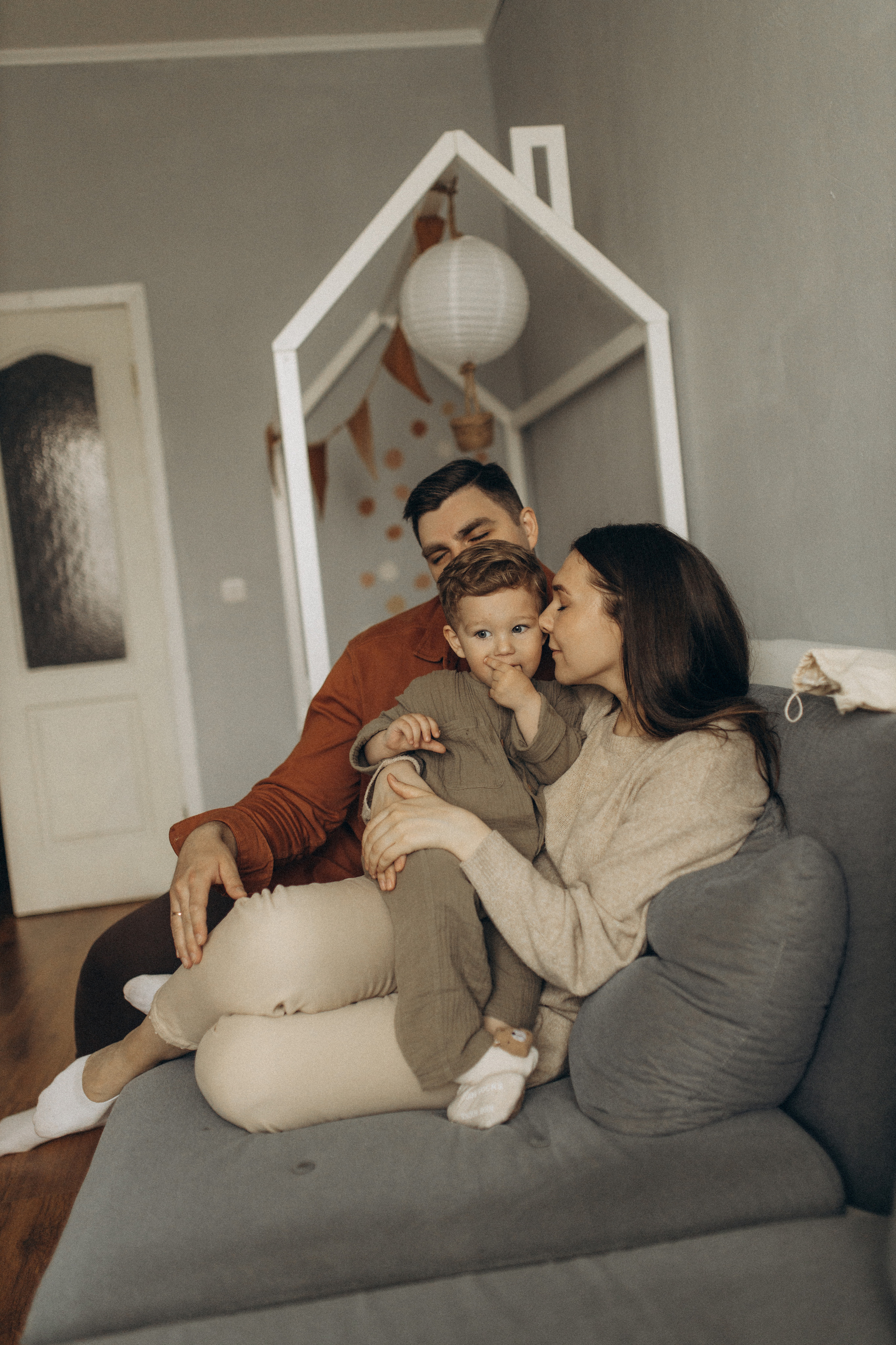 Надя, Вадим, Демид. Семейный фотограф Оля Гладченко