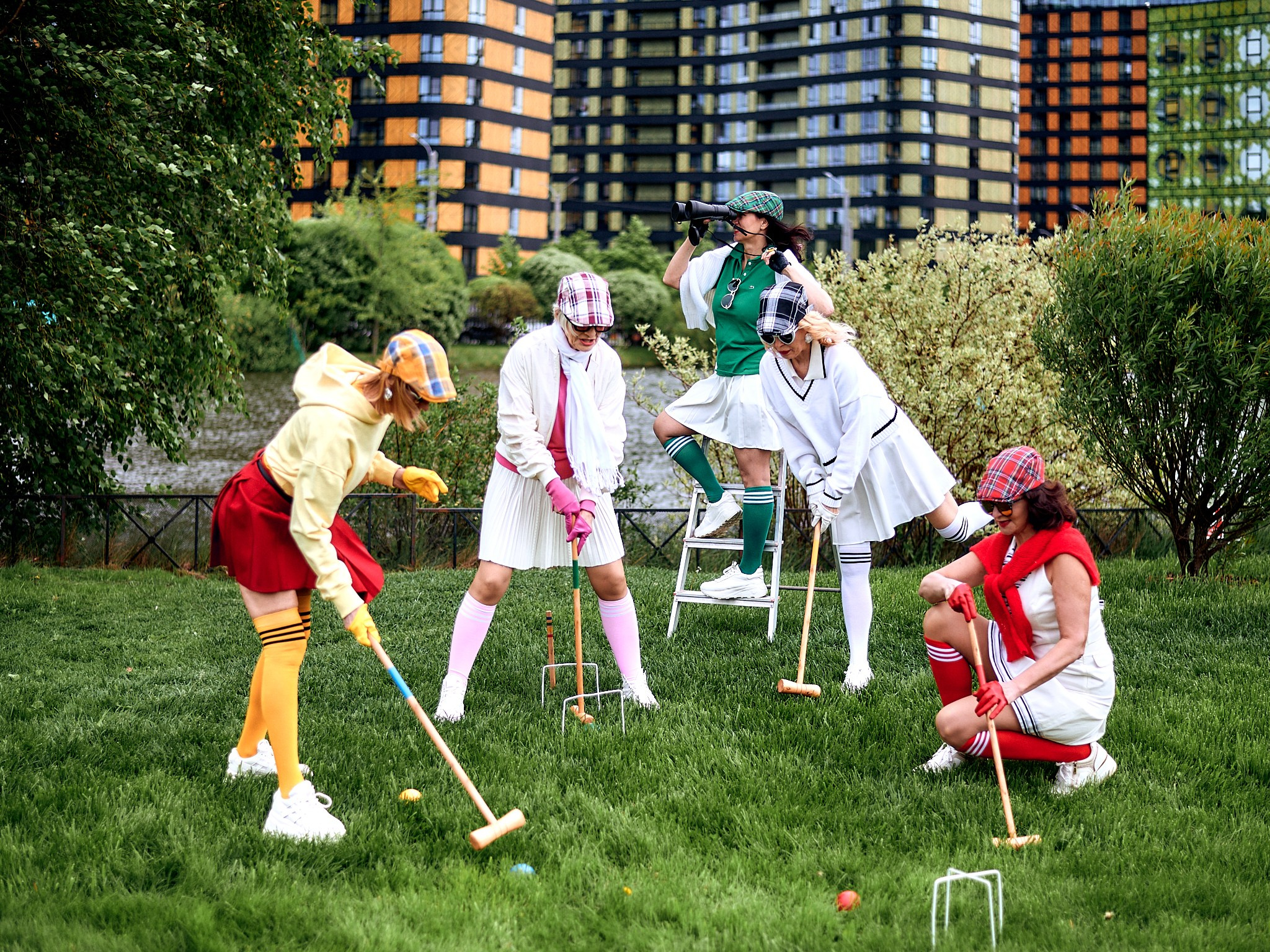 «Croquet». Свадебный фотограф в Санкт-Петербурге Славин Денис