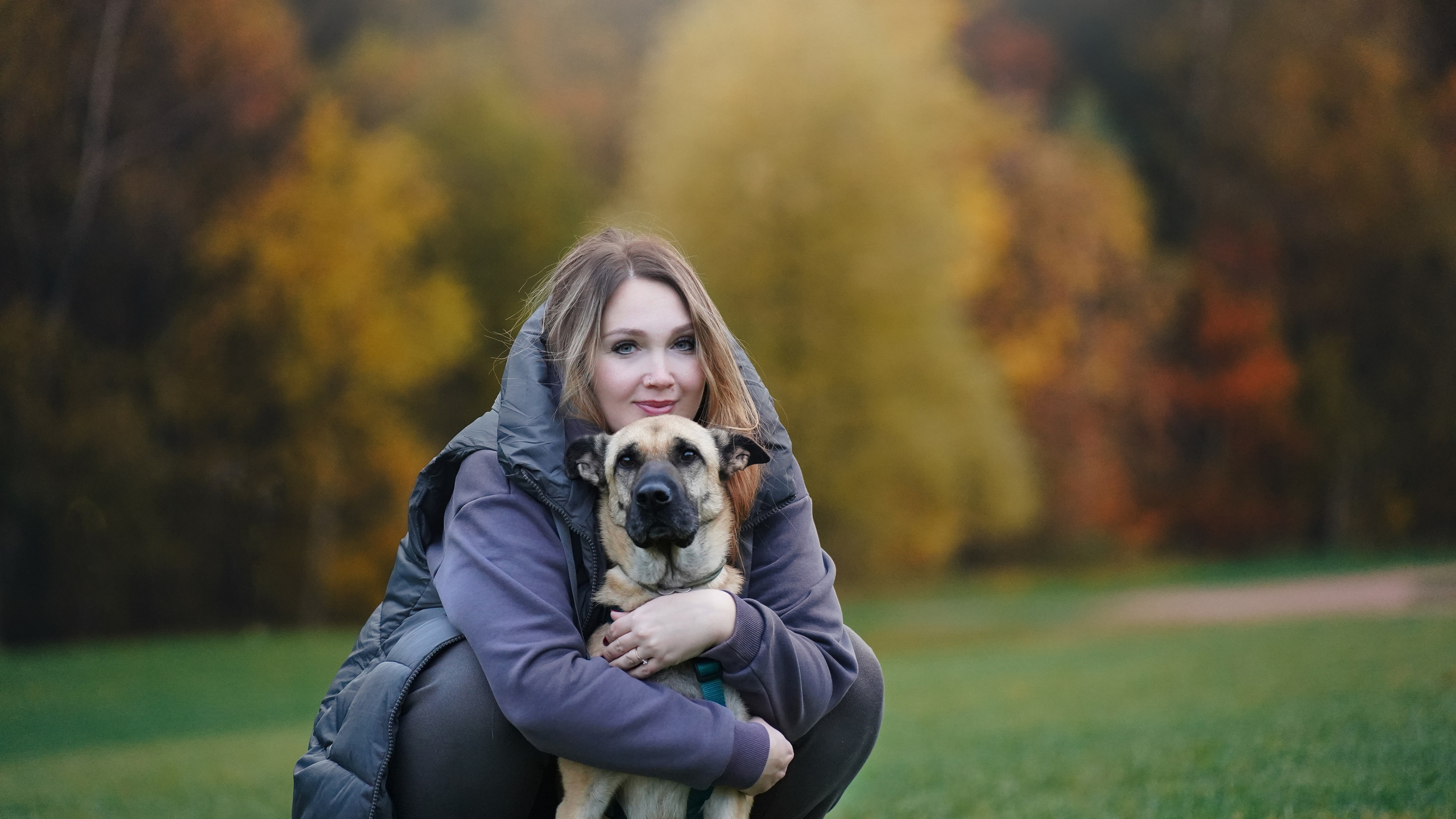 Наталия, Иван и Урса. Фотограф анималист в Москве и Санкт-Петербурге Свиридова Анна