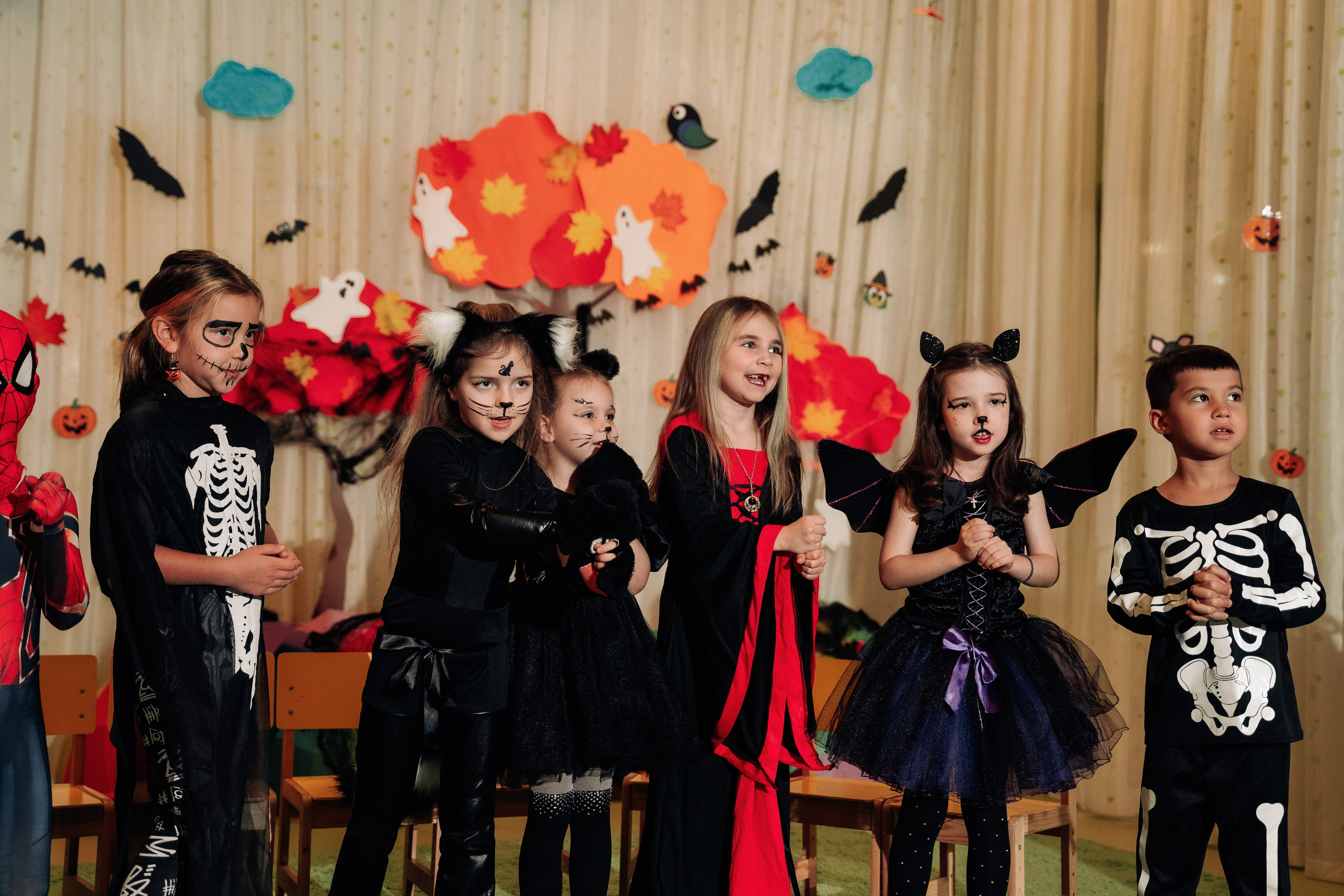 Halloween party в садике Филлипок. Свадебный и семейный фотограф в Москве и МО Геннадий Туманцев