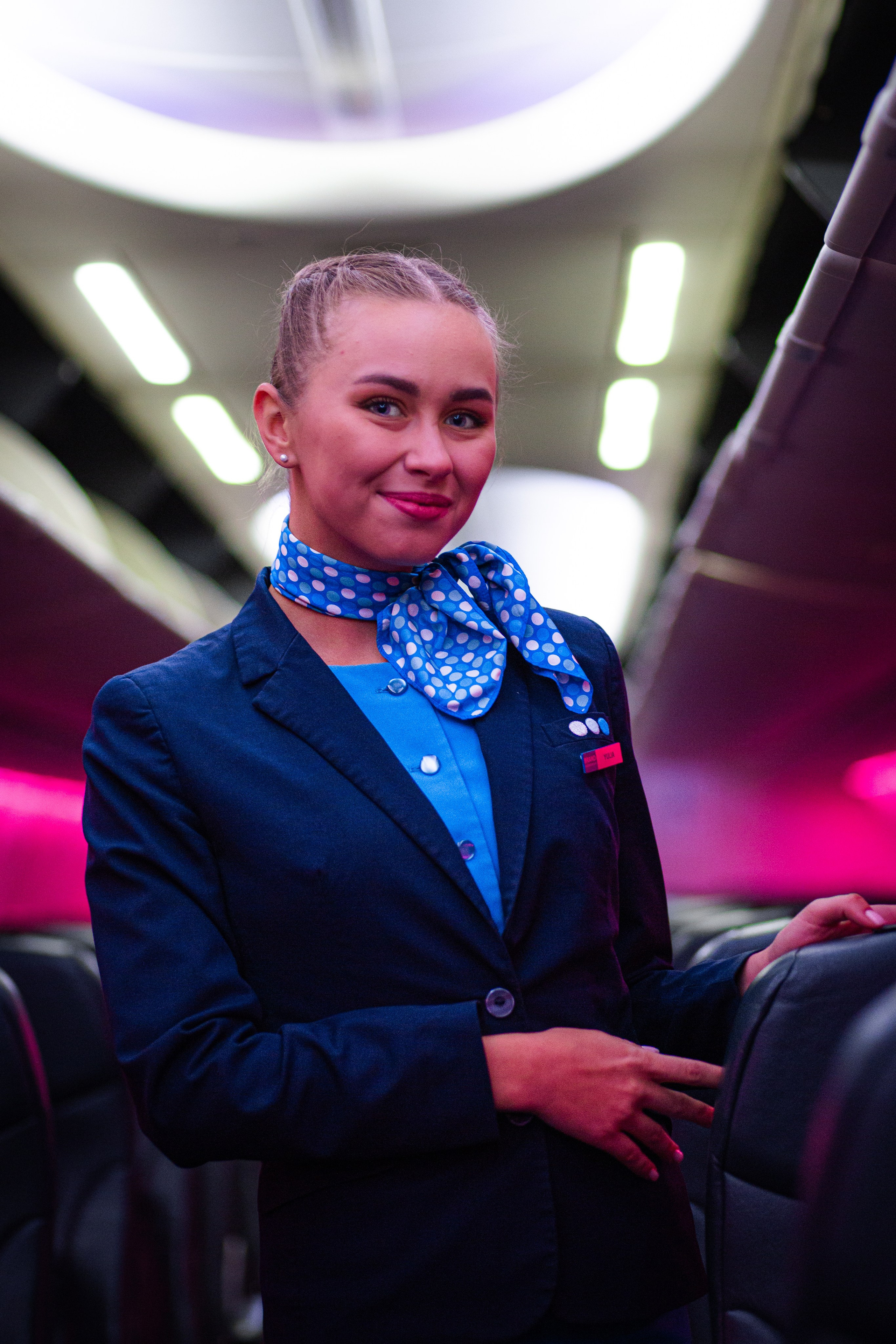 На борту самолета. Khalimonov