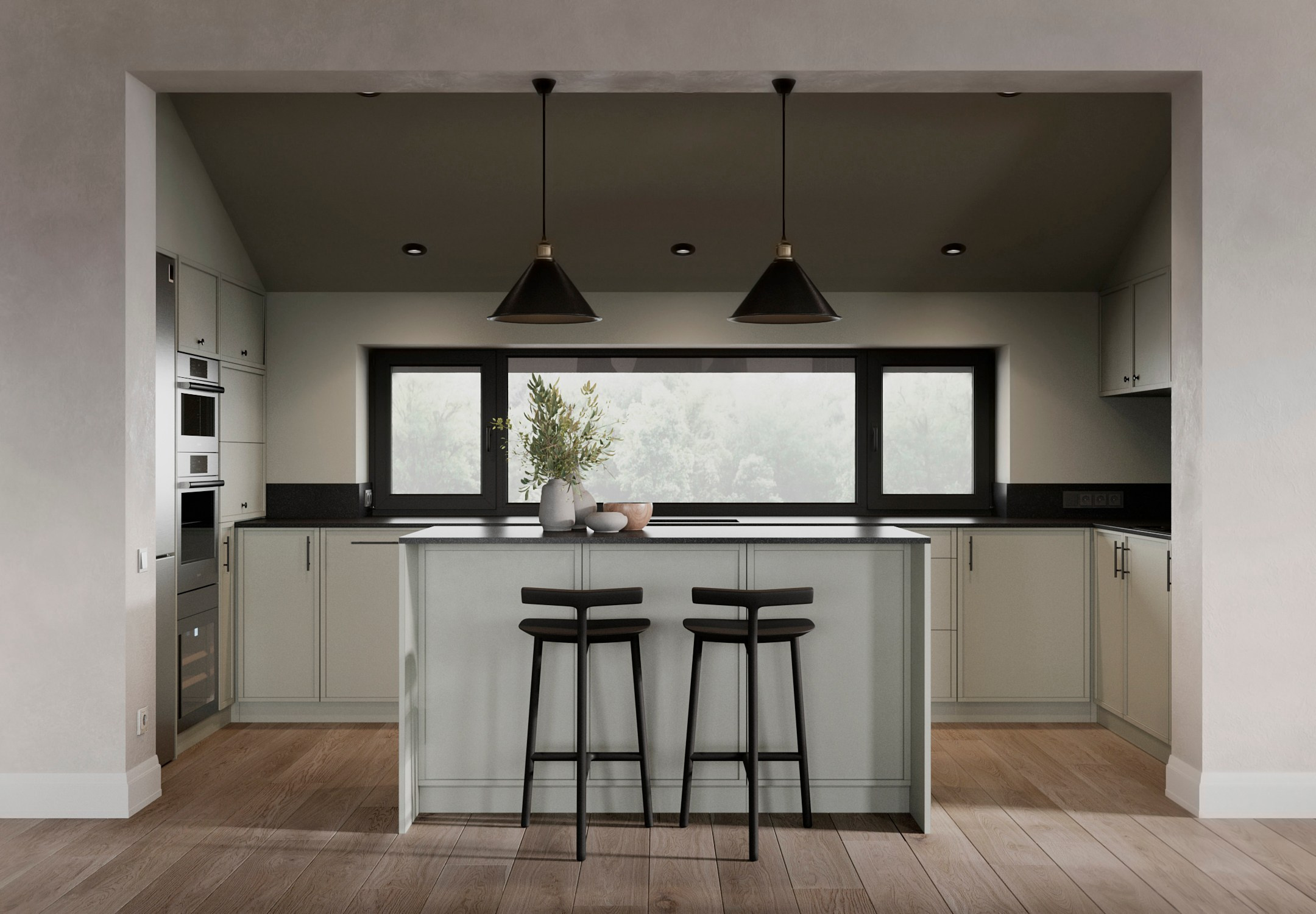 Запах соснового леса. MIRRO STUDIO Дизайн интерьера и реализация под ключ Варшава