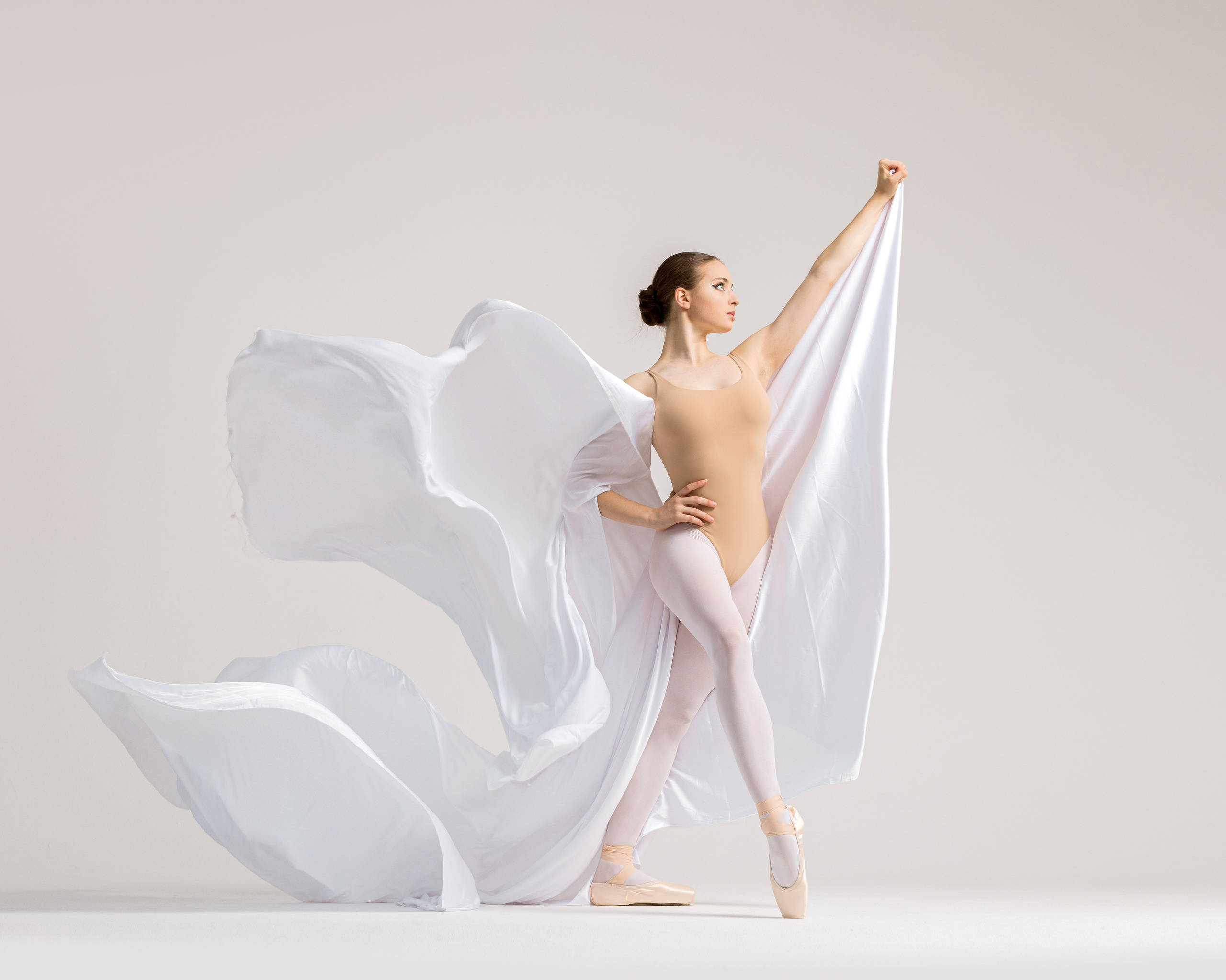 Балетная съёмка на белой циклораме и фонах. Балетный фотограф Алина Ханько — Душа Балета