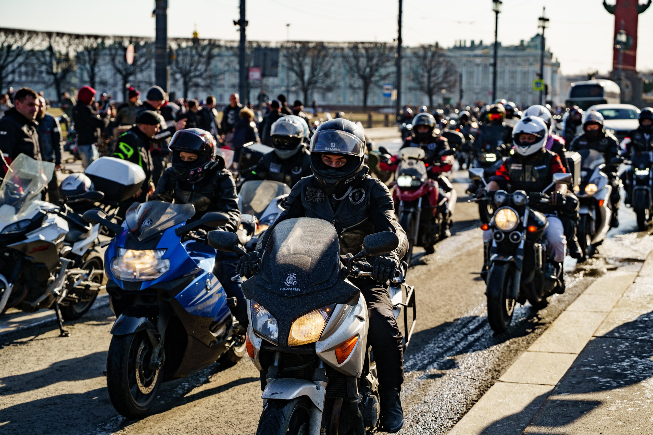 Прохват мотоклуба Norman Riders ч.1. Концертный и репортажный фотограф в Санкт-Петербурге Слава Пахомов