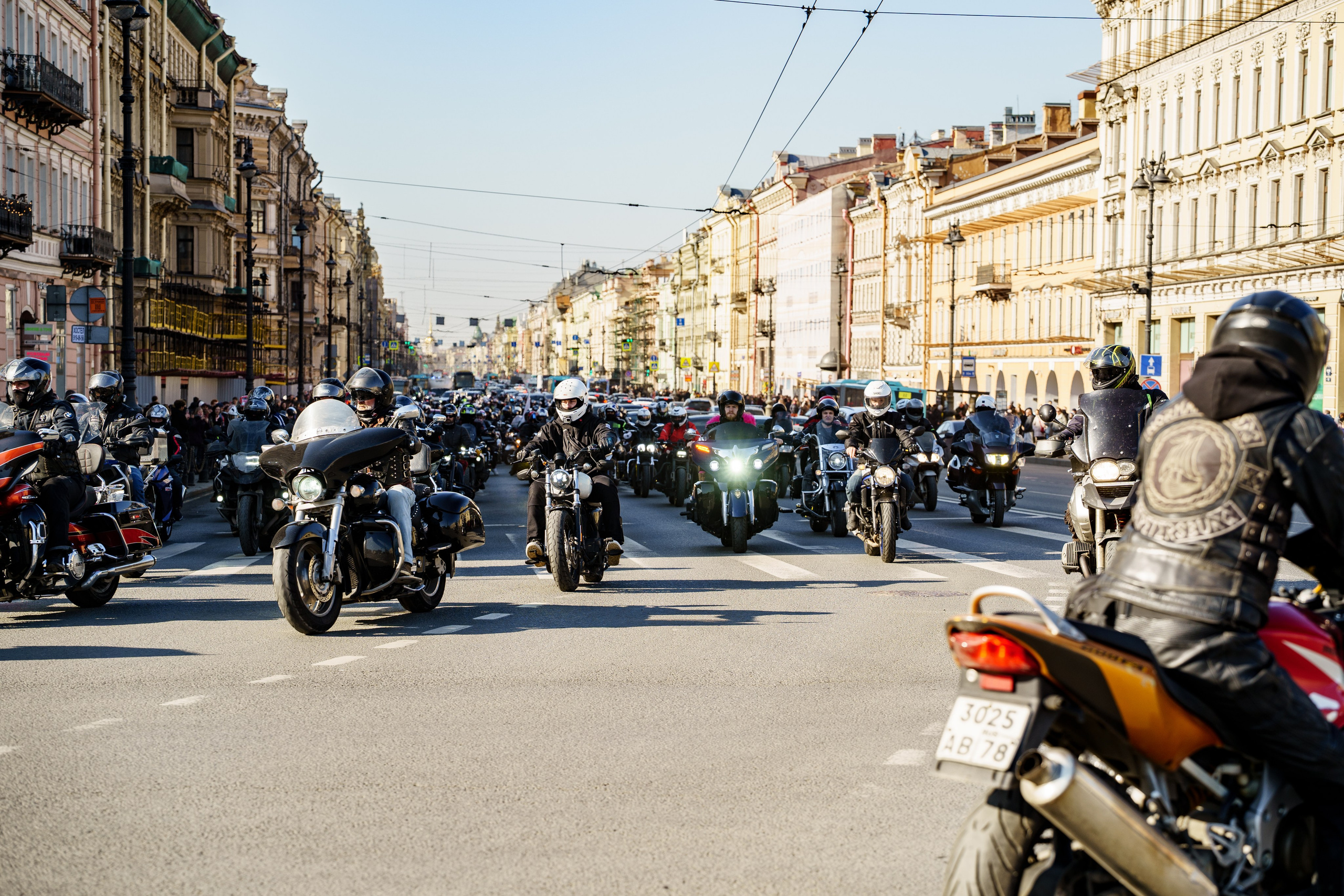 Прохват мотоклуба Norman Riders ч.1. Концертный и репортажный фотограф в Санкт-Петербурге Слава Пахомов